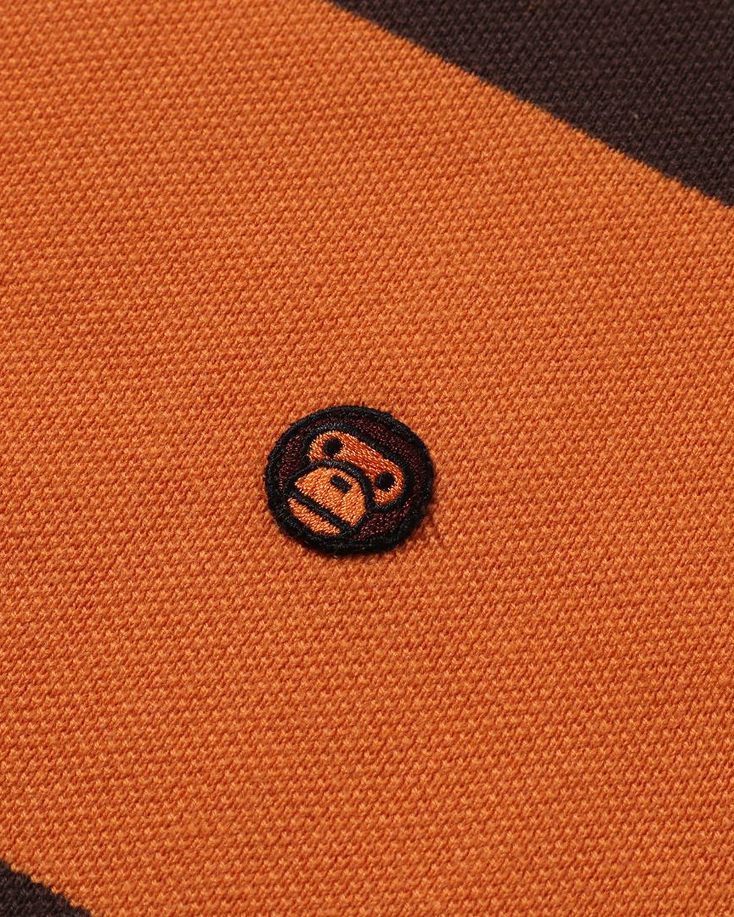 A BATHING APE® Milo One Point Stripe Relaxed Fit Polo | Bape