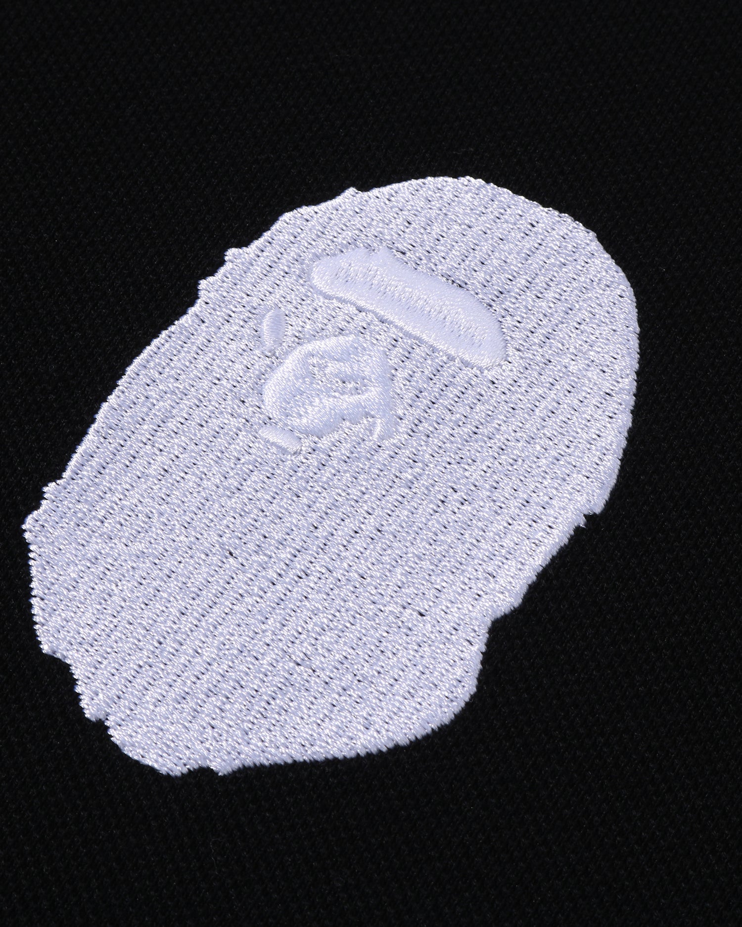 A BATHING APE® Large Ape Head Relaxed Fit Polo | Bape official