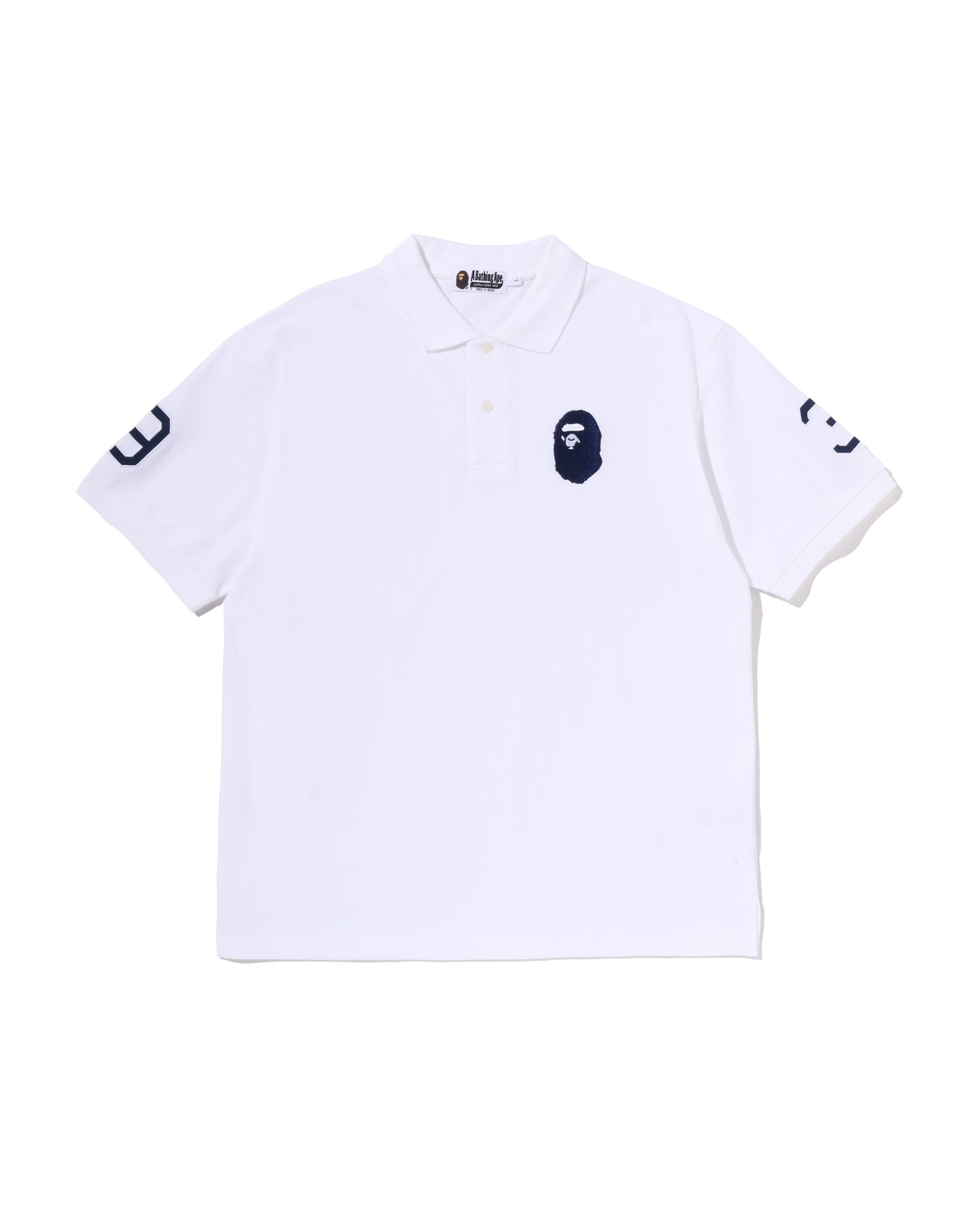 A Bathing Ape ポロシャツ L A BATHING APE® Large Ape Head Relaxed Fit Polo | Bape official