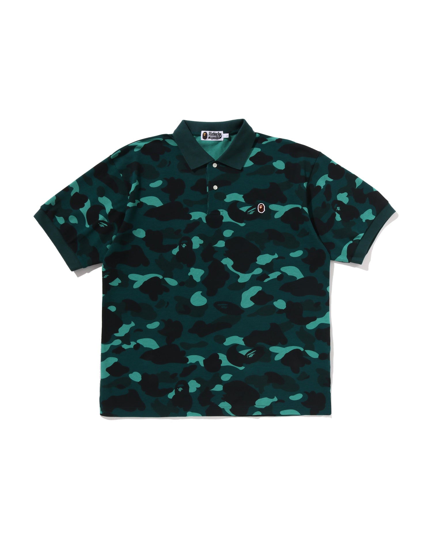 トップス 226 BAPE Star Print Polo Black Brown L BAPE Sta Polo Black Men's - US