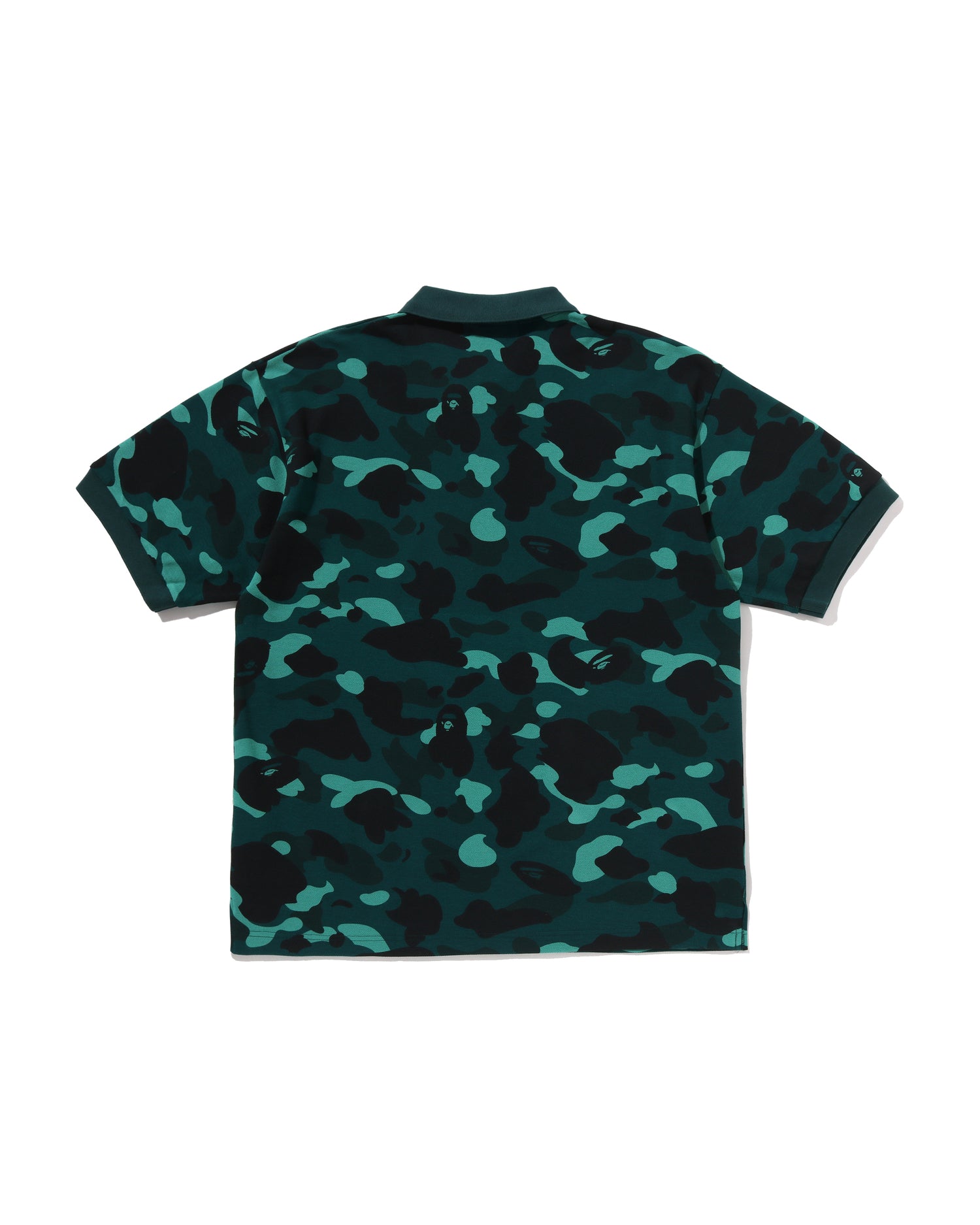 トップス 226 BAPE Star Print Polo Black Brown L BAPE Large Ape Head Polo Black Brown Men's - SS22 - US