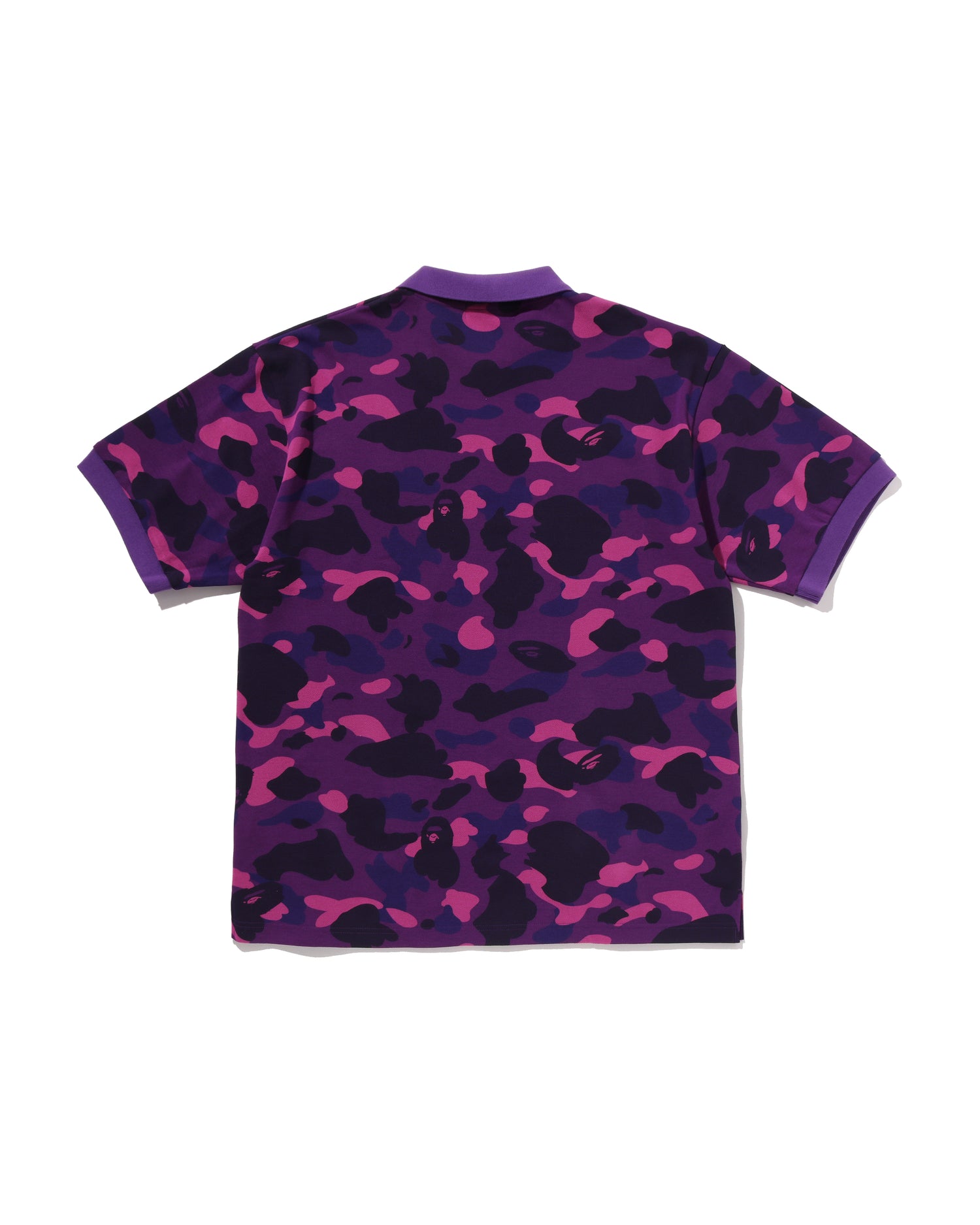 A BATHING APE® Color Camo One Point Relaxed Fit Polo | Bape