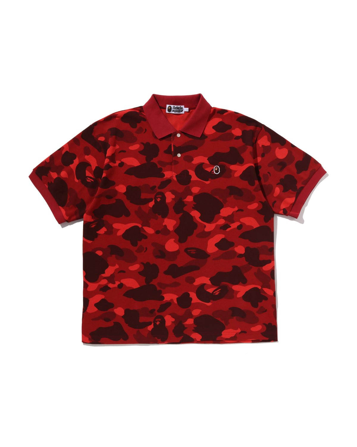 A BATHING APE® Color Camo One Point Relaxed Fit Polo | Bape official ...