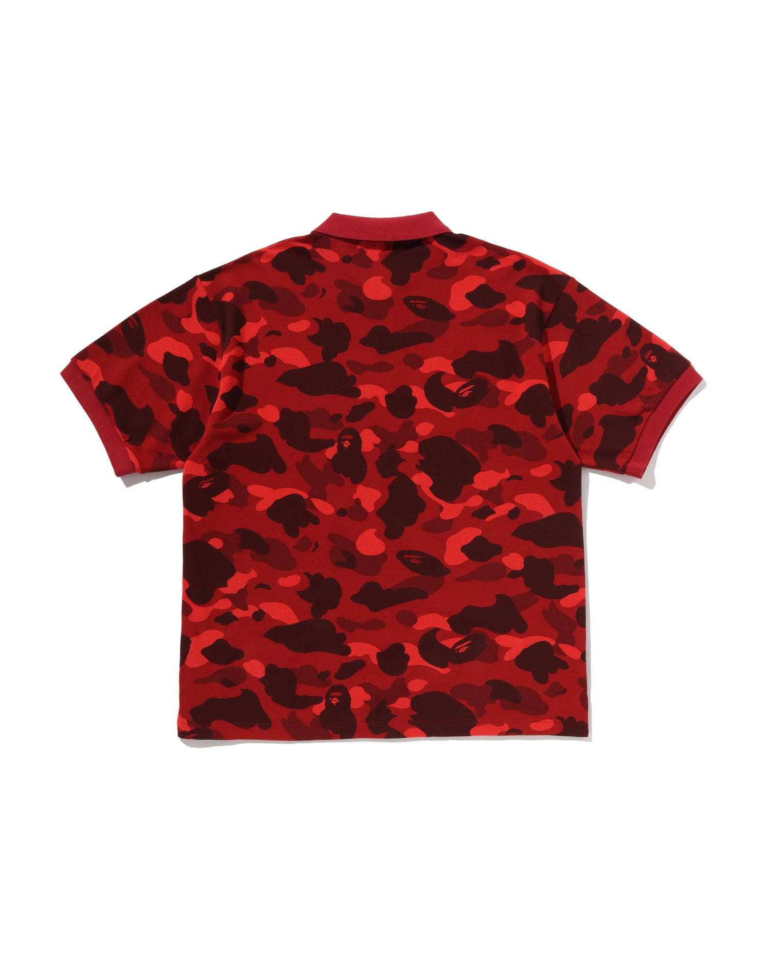 A BATHING APE® Color Camo One Point Relaxed Fit Polo | Bape