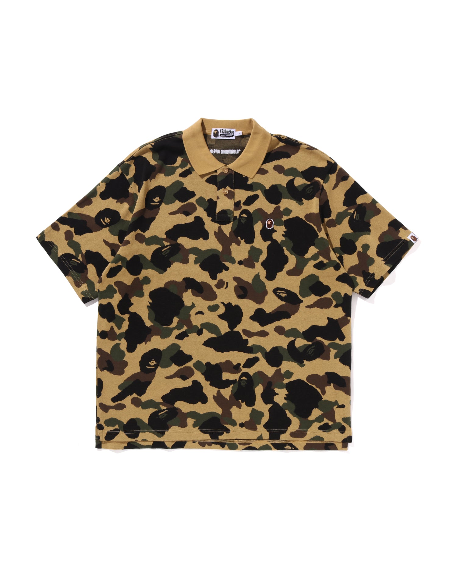 Bape × Streetwear Vintage Bape polo shirt A Bathing Ape 93