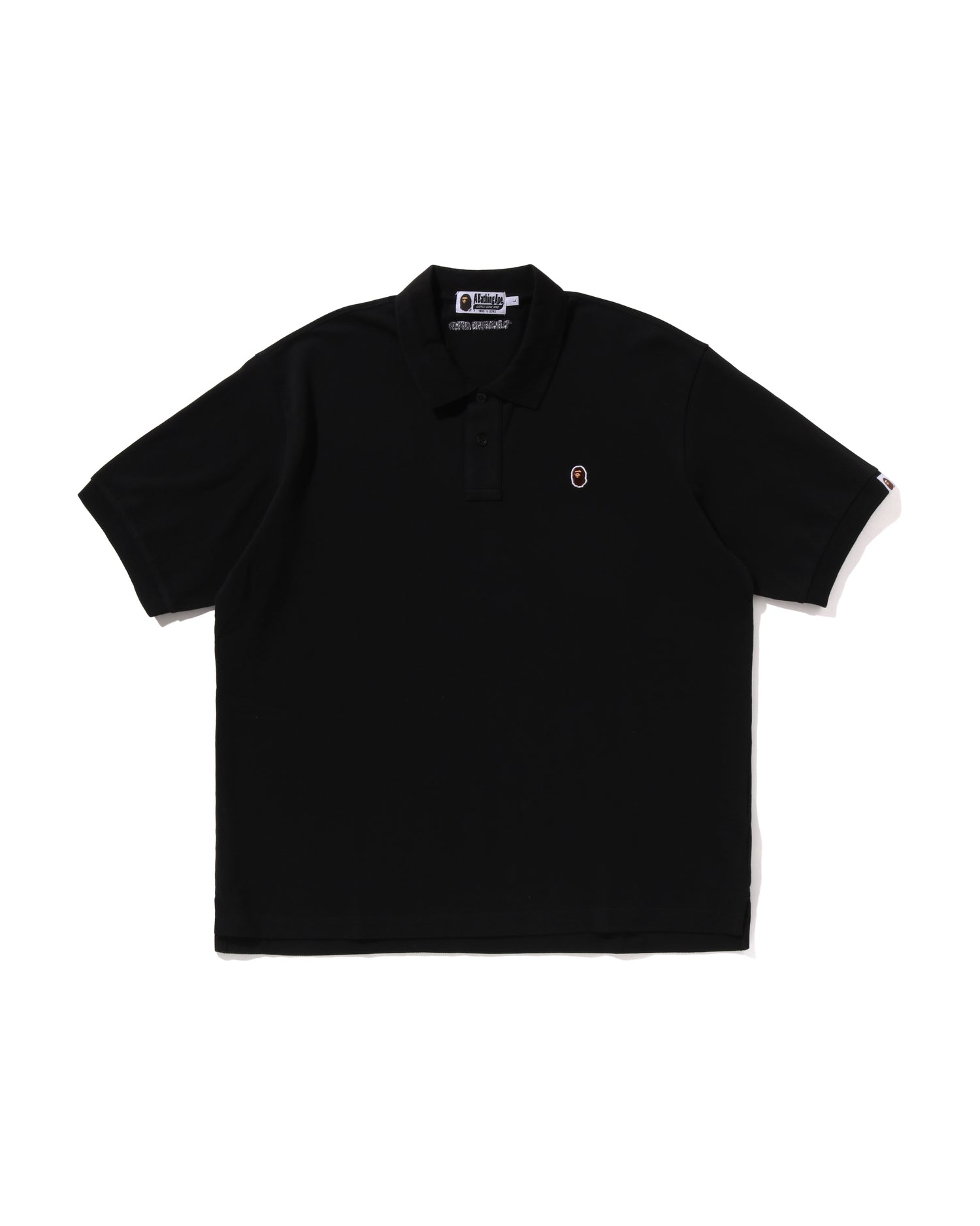 A BATHING APEポロシャツ A BATHING APE ポロシャツ LARGE HEAD POLO BAPEC メンズ