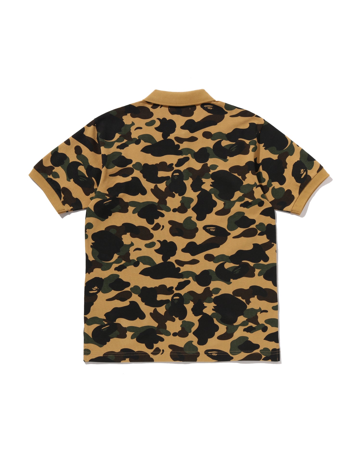 A BATHING APE® 1st Camo One Point Regular Fit Polo Shirt | Bape