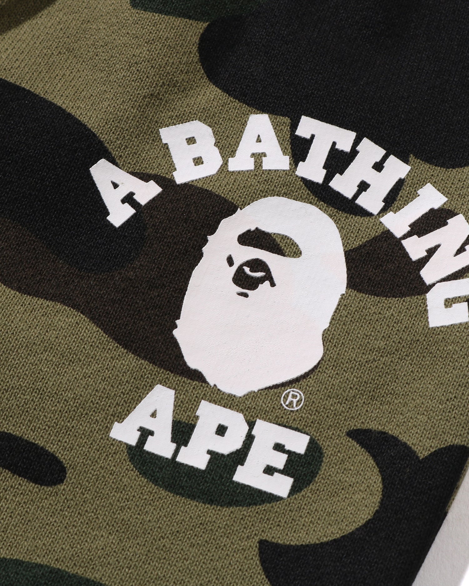 A BATHING APE® Babies 1st Camo College Baby Pants | Bape official