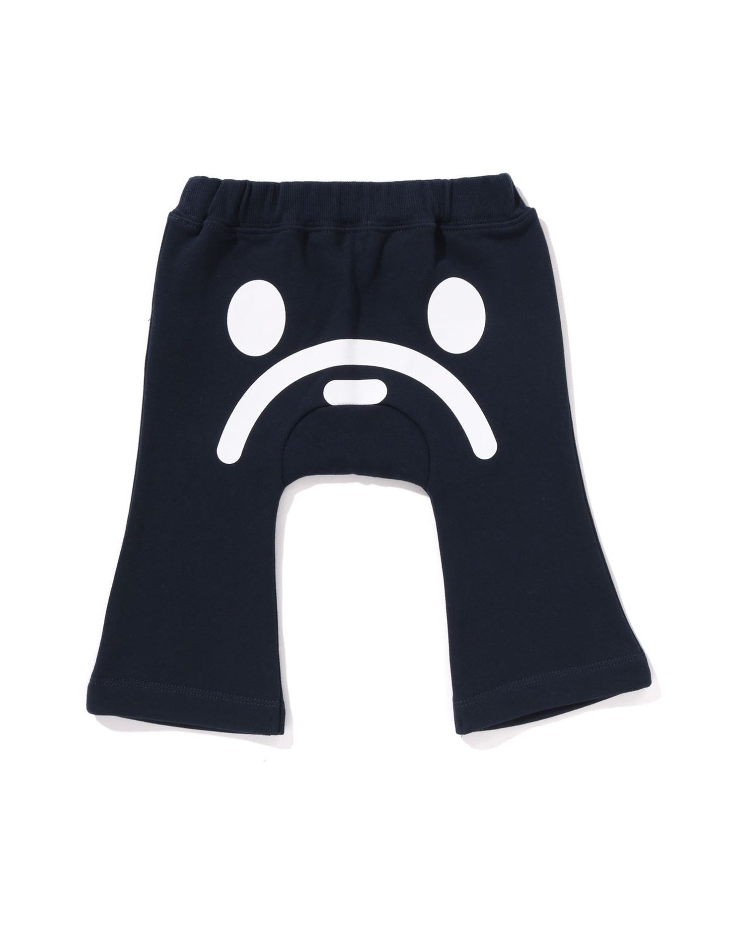 アベイシングエイプ Baby Milo Sad Face ペインター　パンツ A BATHING APE® Babies Milo Face Baby Pants | Bape official website