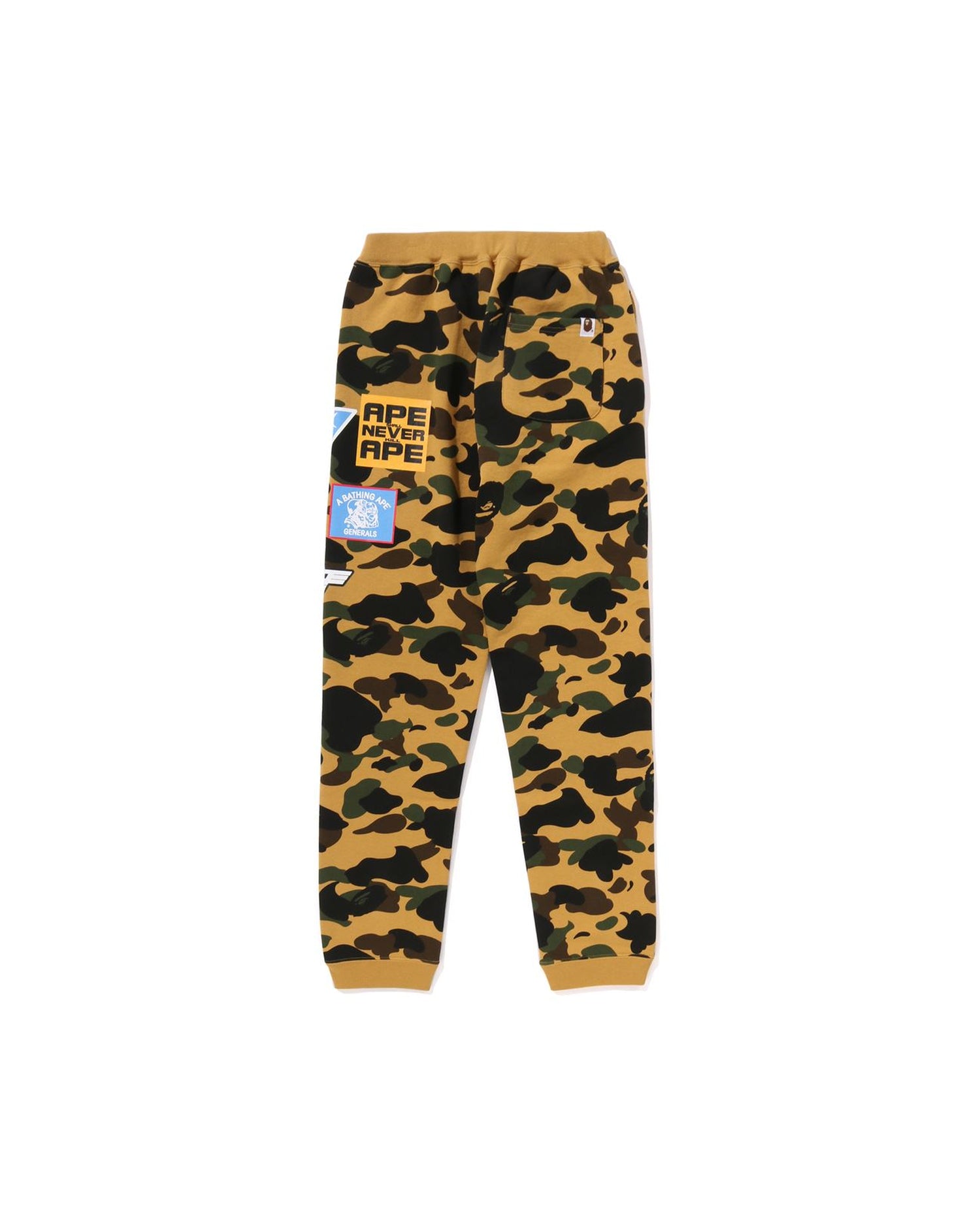 A BATHING APE® Kids 1st Camo Patch Print Sweat Pants Jr