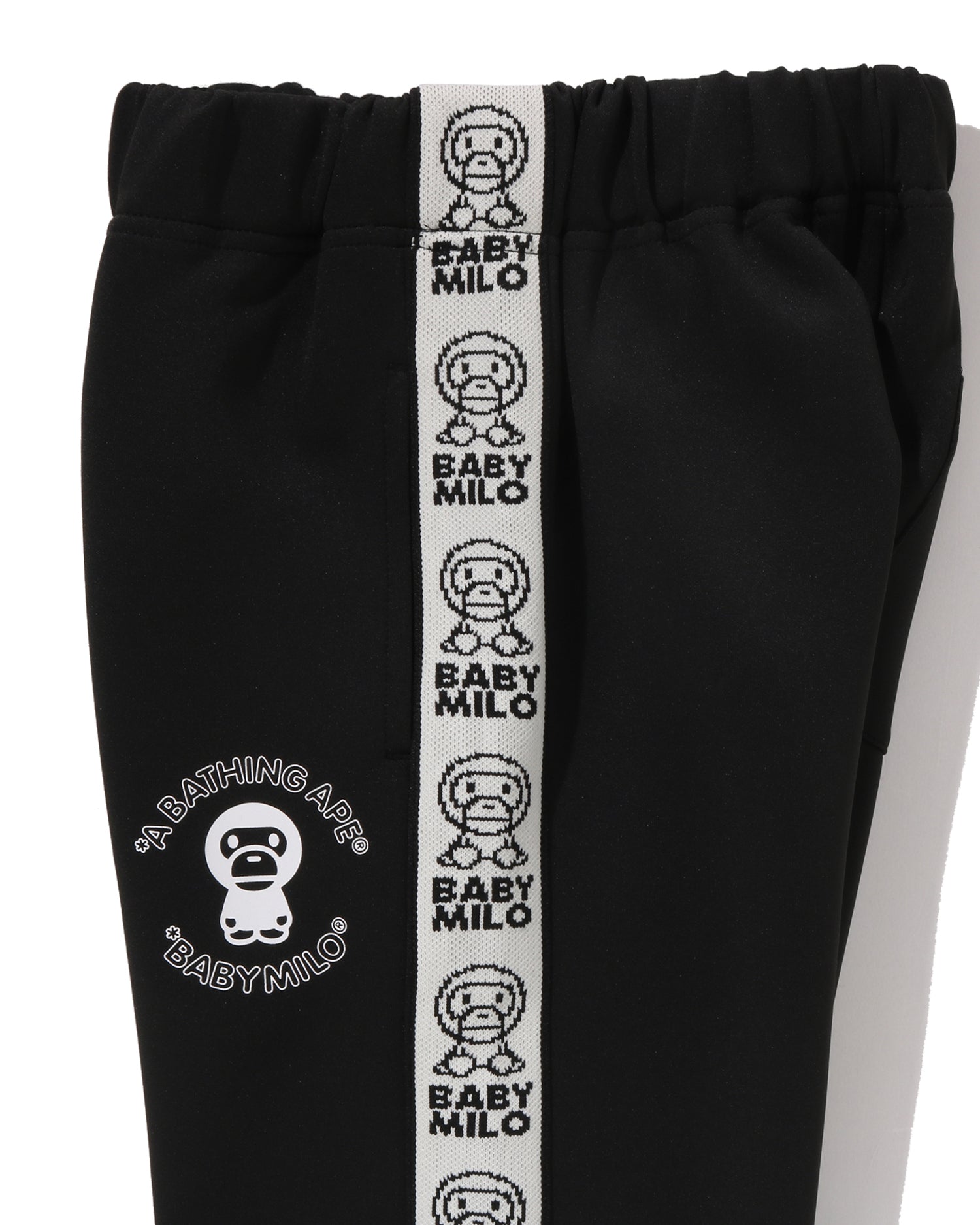A BATHING APE® Kids Baby Milo Line Tape Pants | Bape official