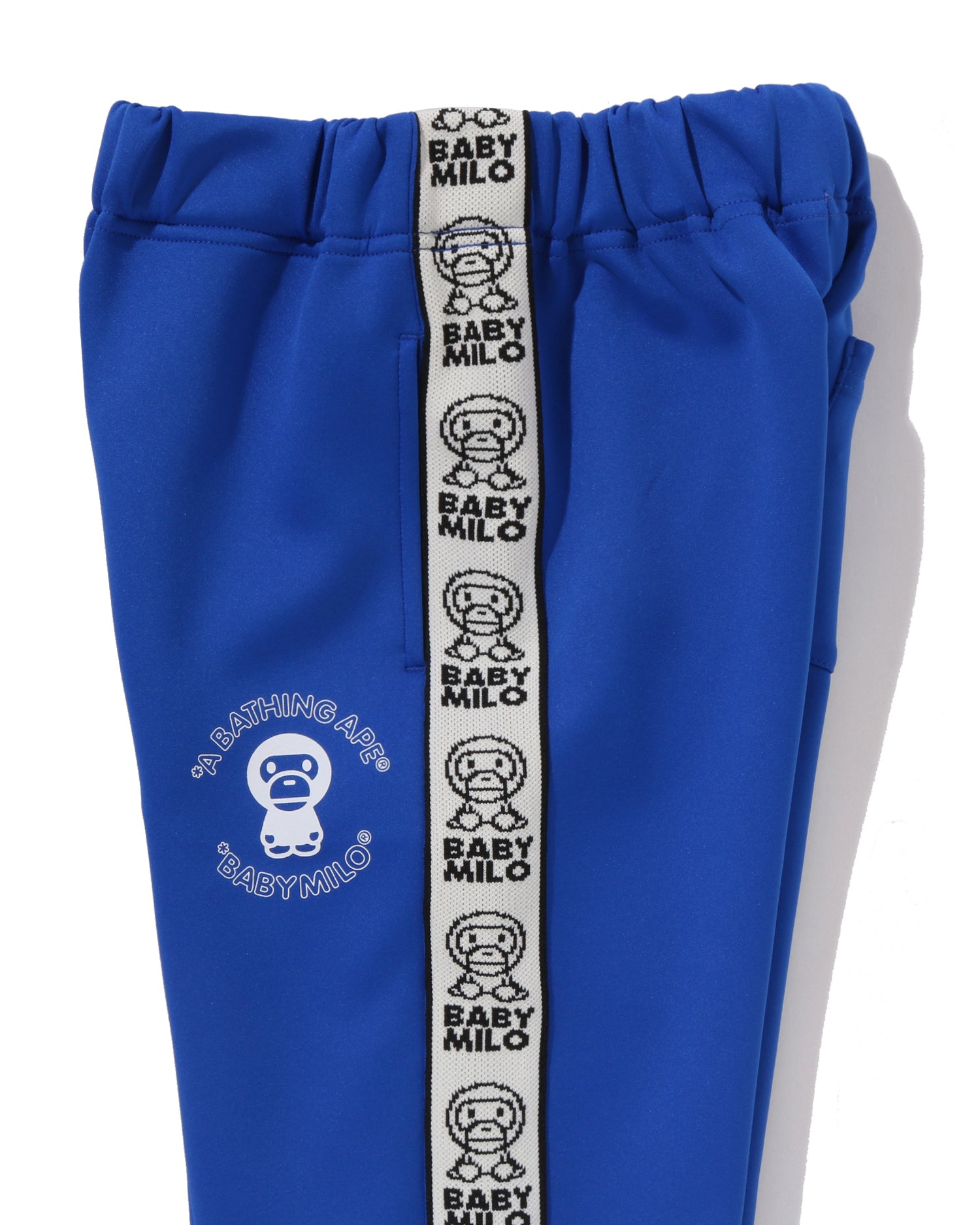 A BATHING APE® Kids Baby Milo Line Tape Pants | Bape official