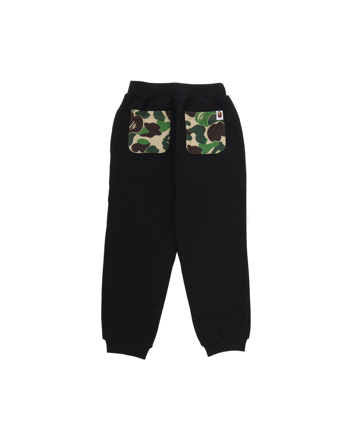 A BATHING APE® Kids Abc Camo Pocket Shark Sweat Jogger Pants