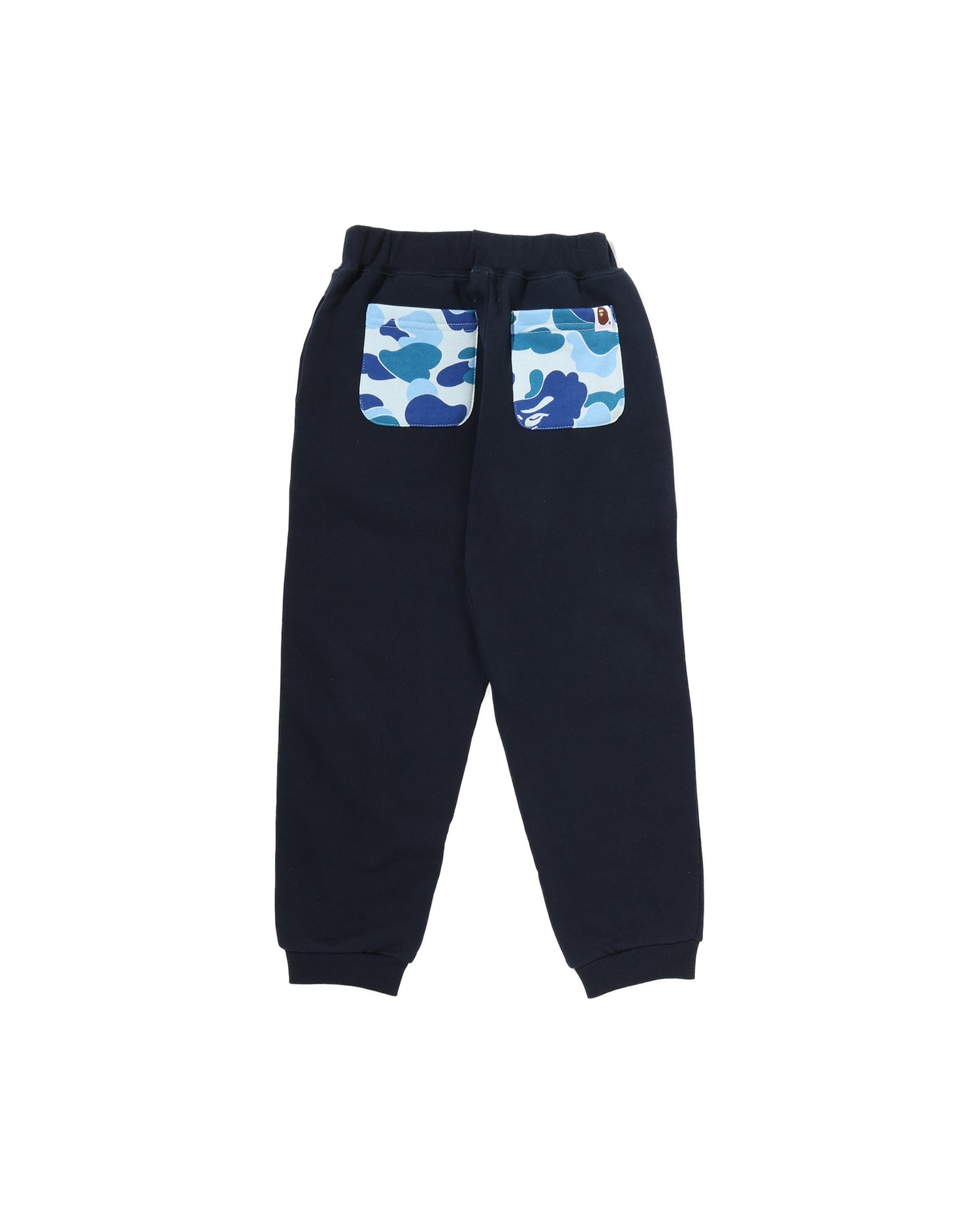 A BATHING APE® Kids Abc Camo Pocket Shark Sweat Jogger Pants