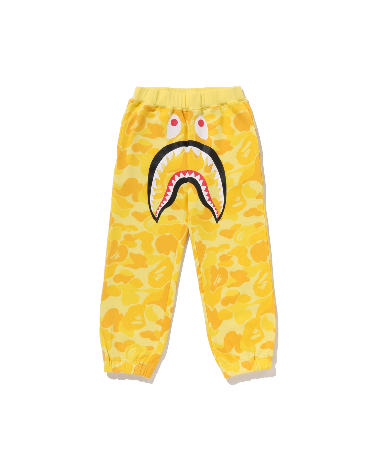 A BATHING APE® Kids Abc Camo Shark Sweat Pants | Bape official