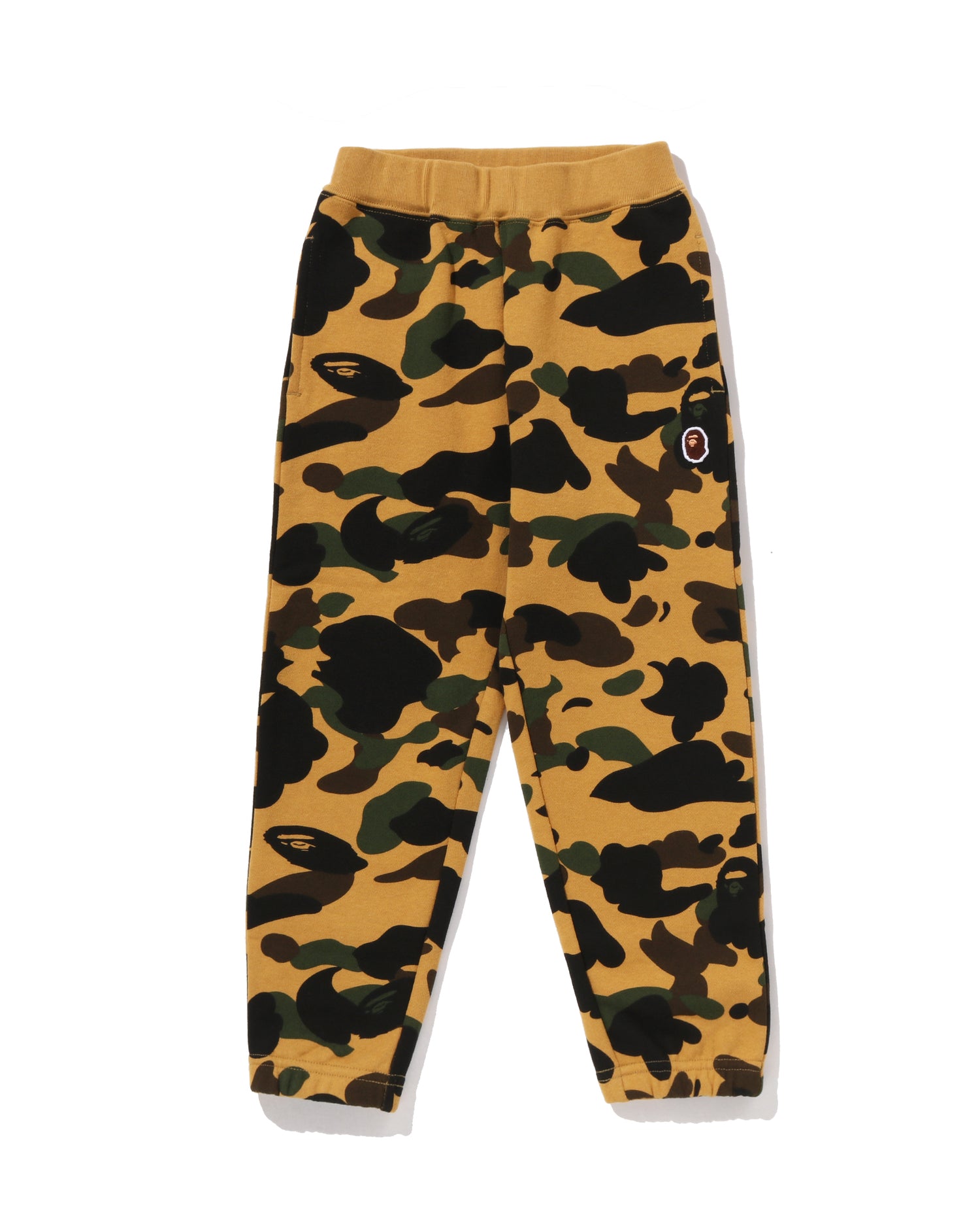 A BATHING APE® Kids 1st Camo One Point Sweat Pants | Bape official
