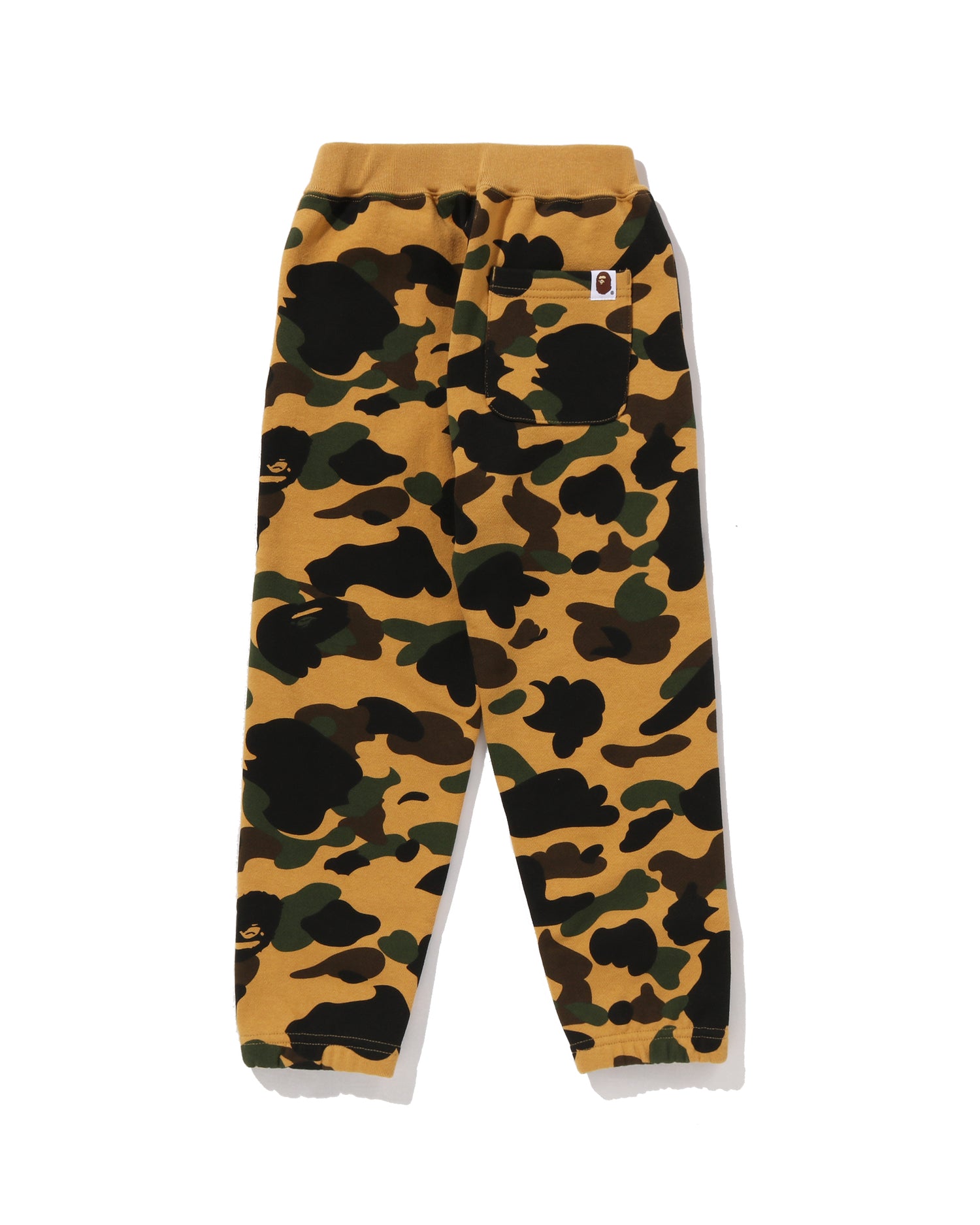 A BATHING APE® Kids 1st Camo One Point Sweat Pants | Bape official