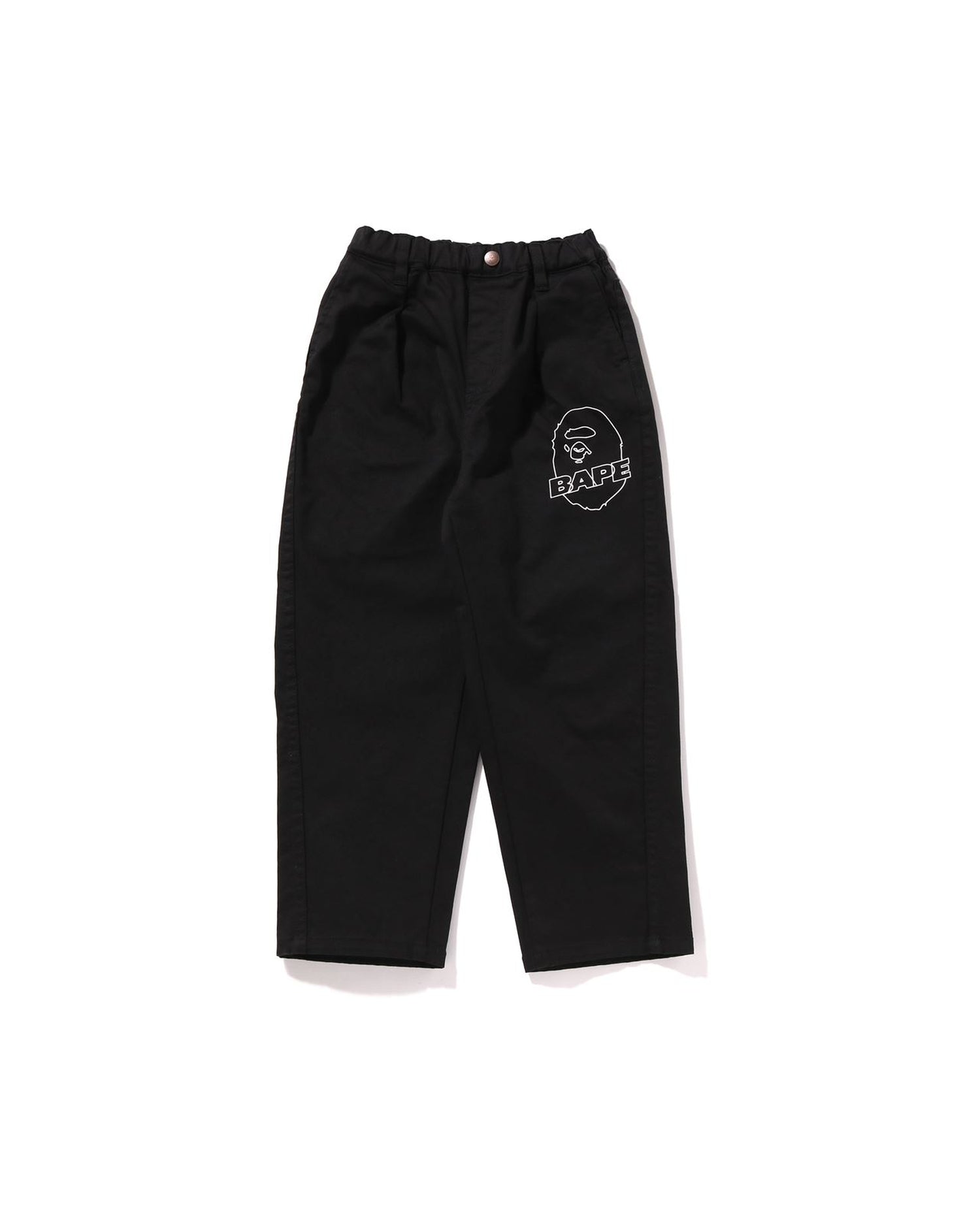 A BATHING APE® Kids BAPE Ape Head Curved Pants | Bape official
