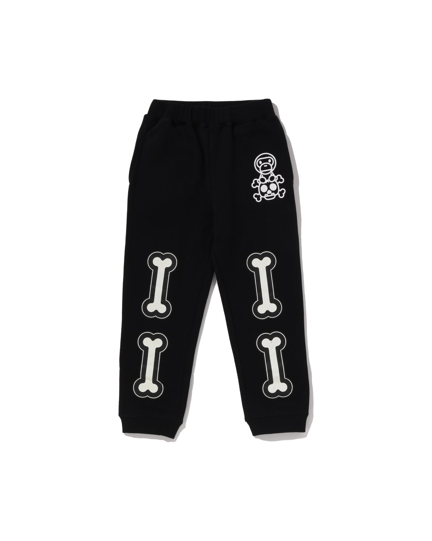 A BATHING APE® Kids Baby Milo Skull Sweat Pants | Bape official