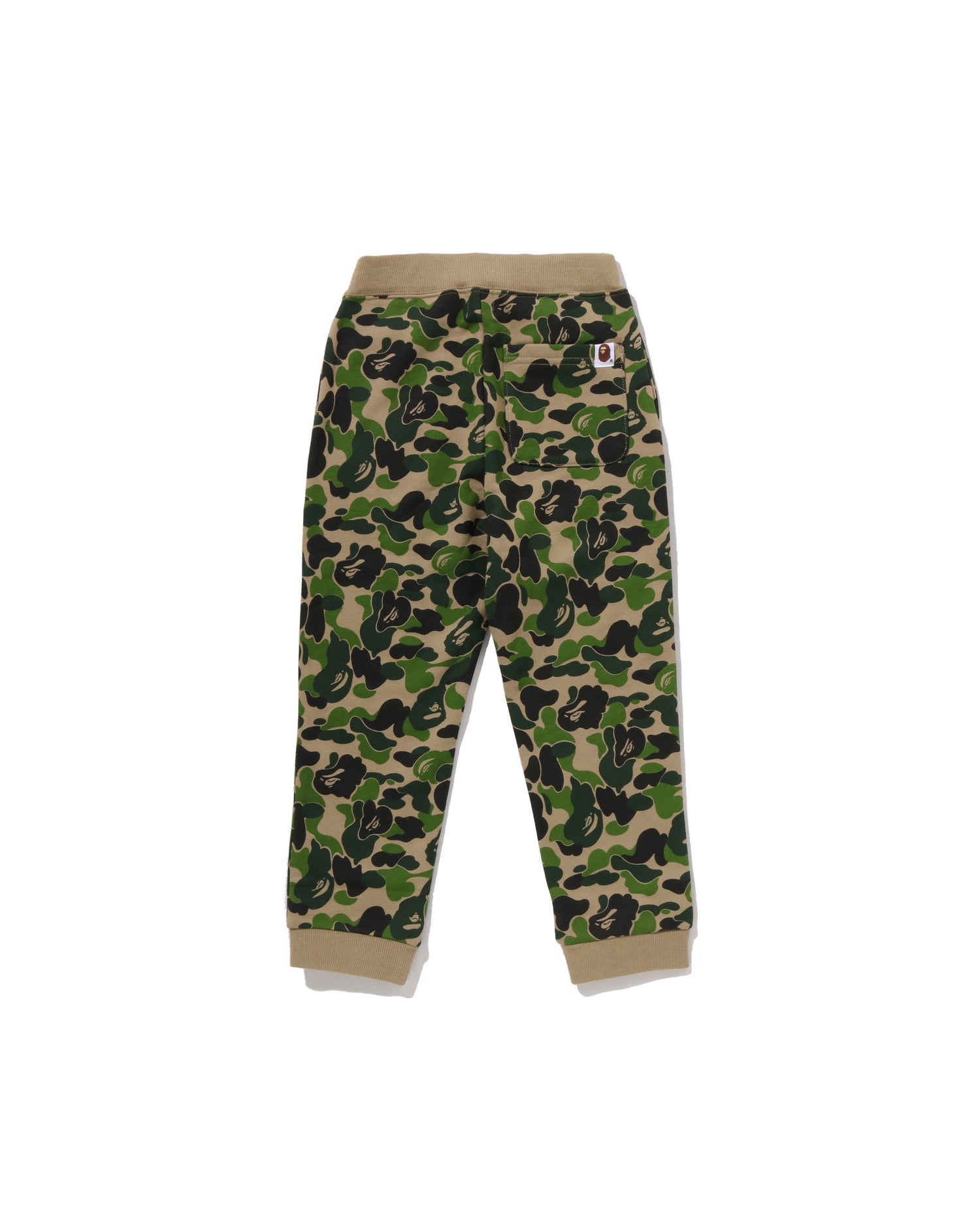 A BATHING APE® Kids Abc Camo Ape & Milo One Point Sweat Pants