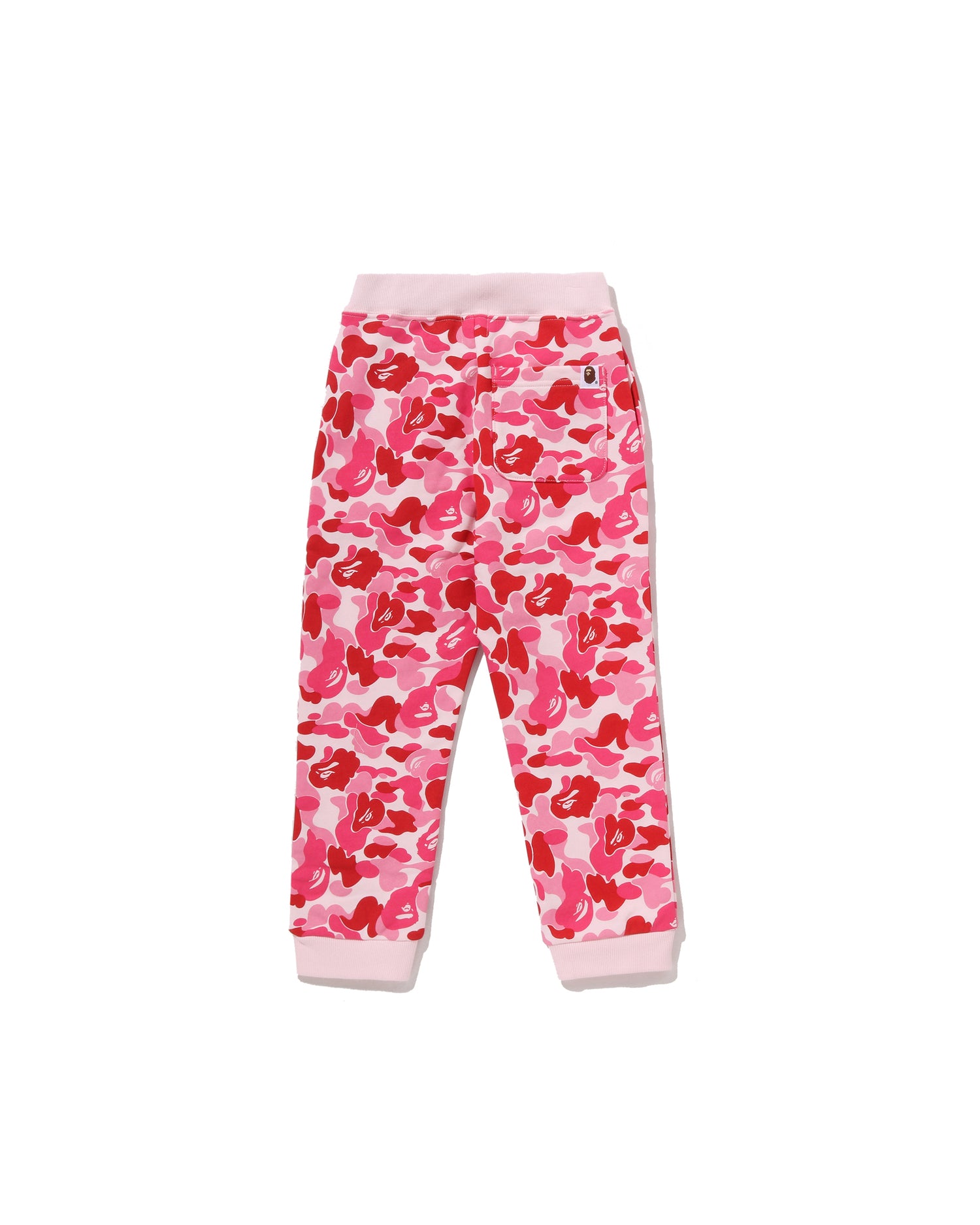 A BATHING APE® Kids Abc Camo Ape & Milo One Point Sweat Pants