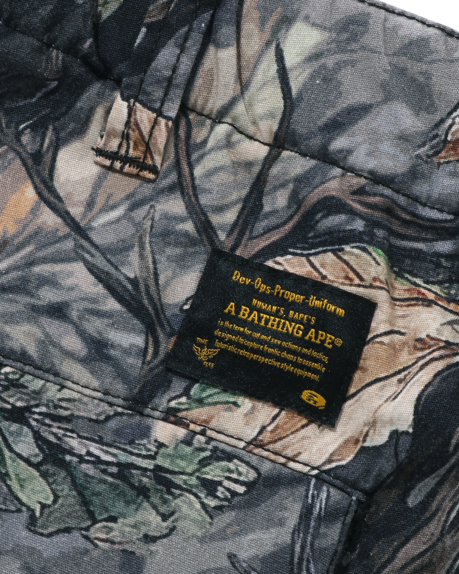 A BATHING APE® Tree Edge Camo Cargo Pants | Bape official website