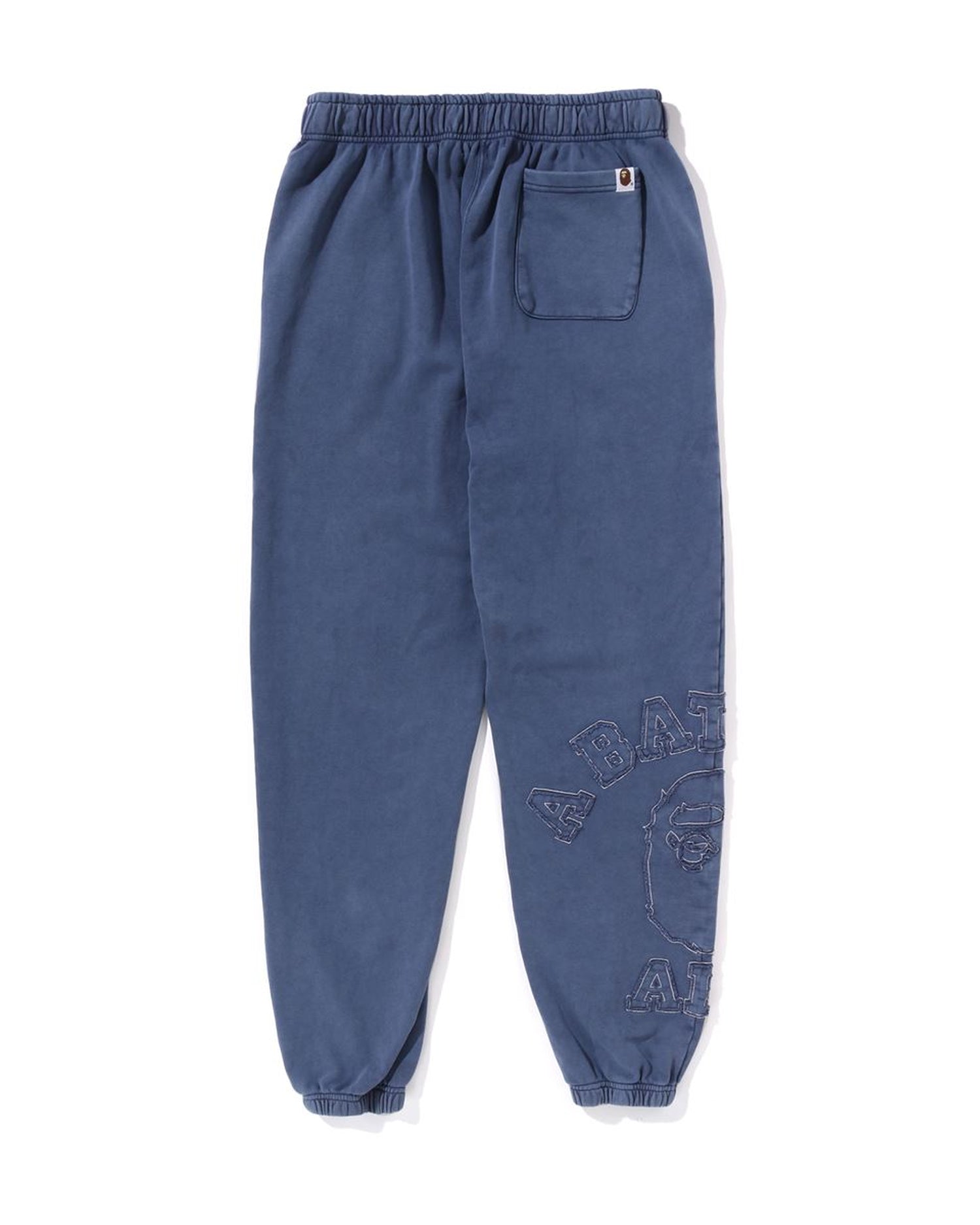 A BATHING APE® Vintage Washed College Patch Sweatpants