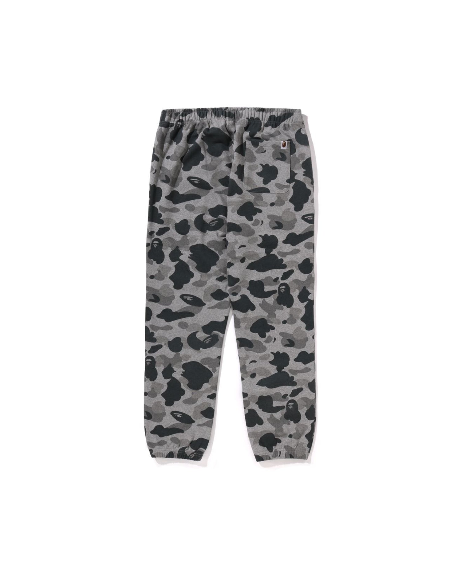 A BATHING APE® Heather Gray Camo Sweatpants | Bape official