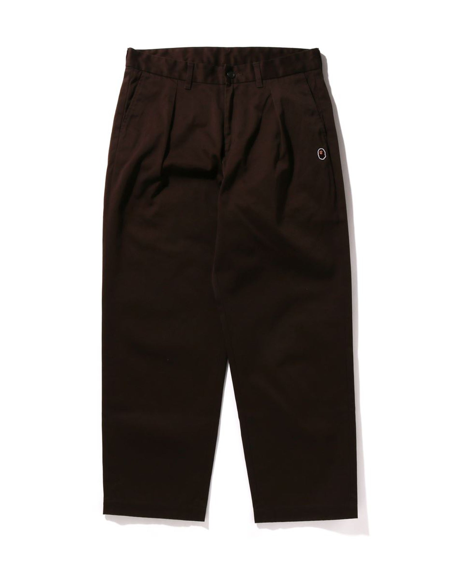 チノパン　刺繍　APE A BATHING APE® Ape Head One Point Chino Pants | Bape official