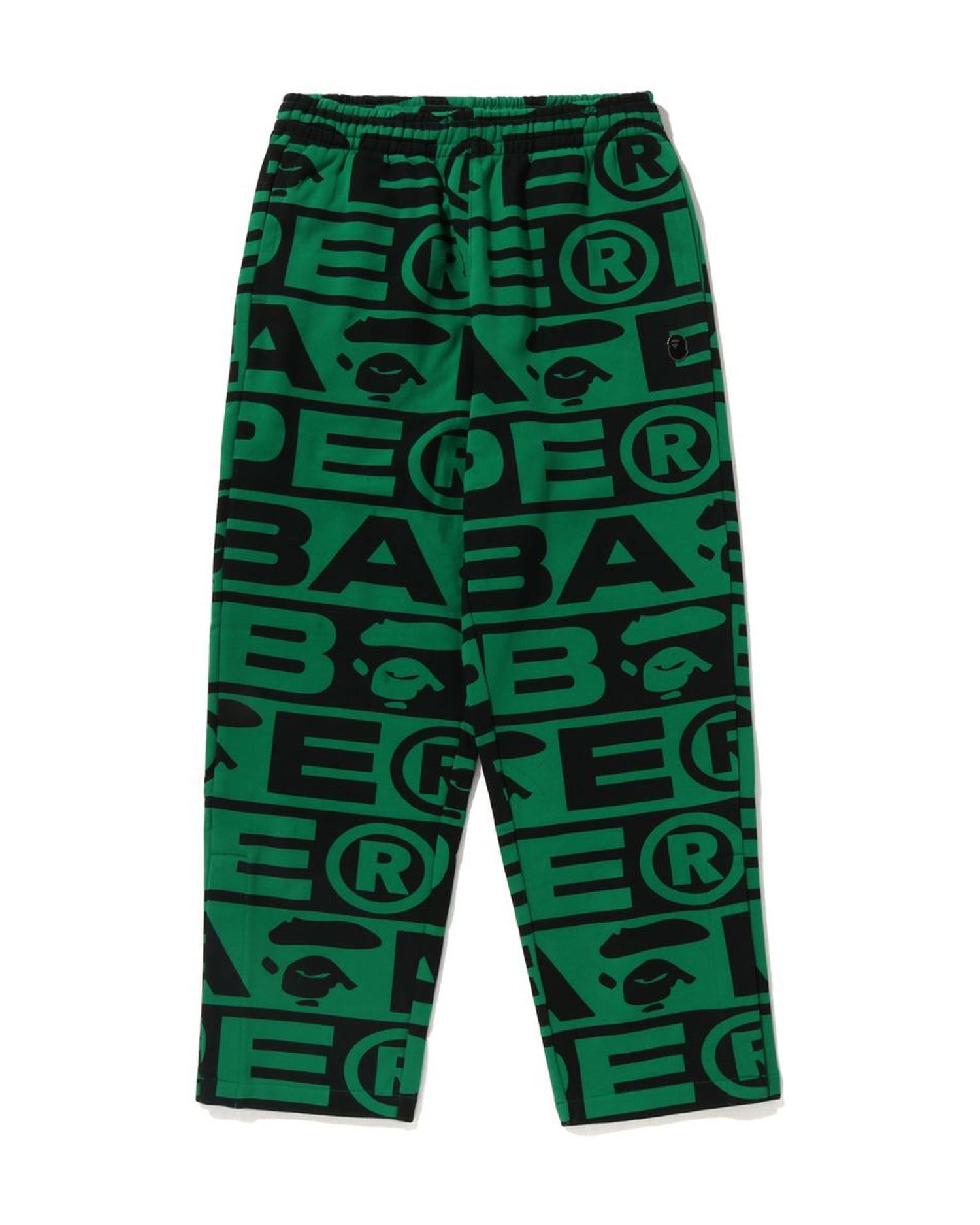 A BATHING APE® Lux Sport Pattern Oversized Sweat Pants | Bape