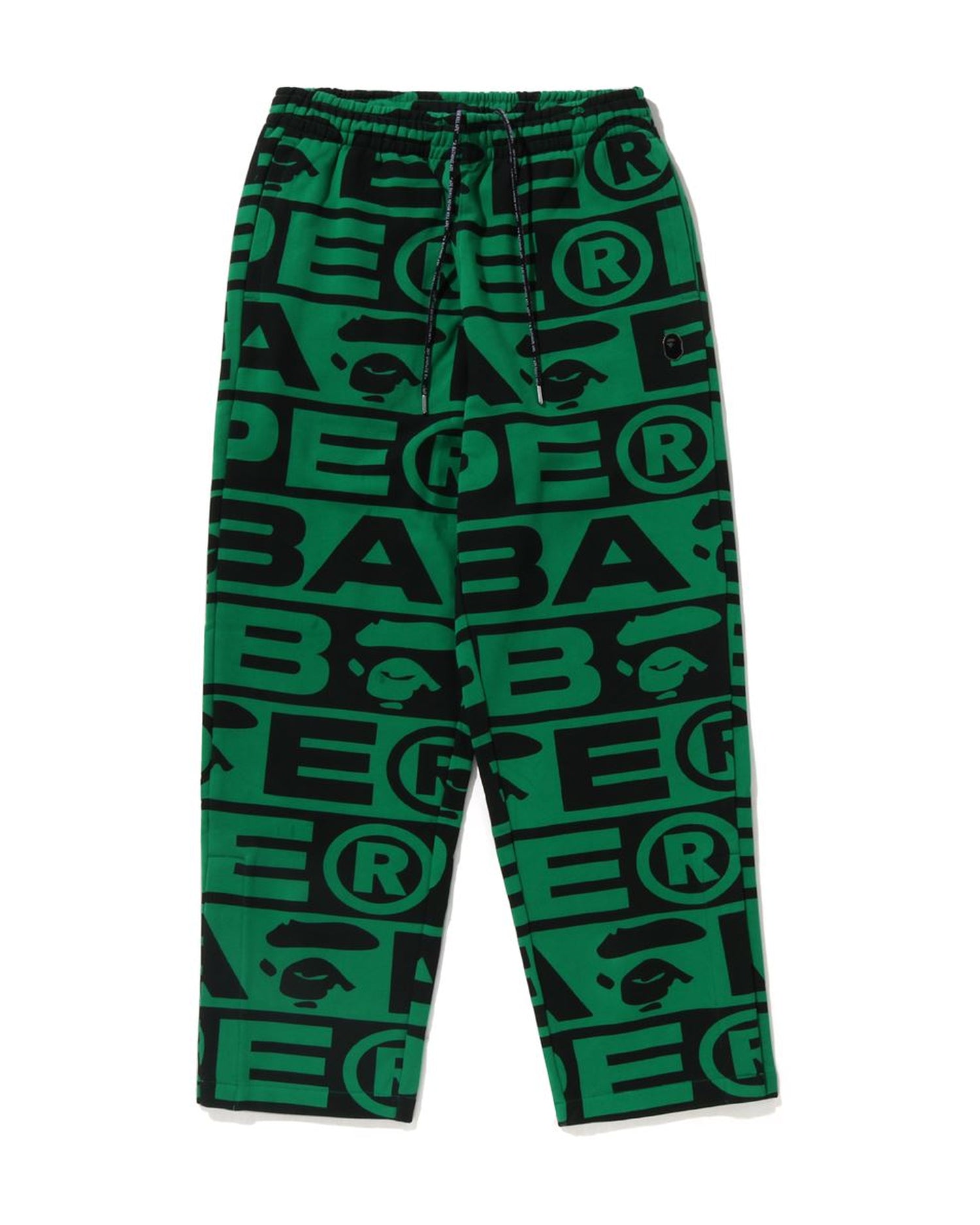A BATHING APE® Lux Sport Pattern Oversized Sweat Pants | Bape
