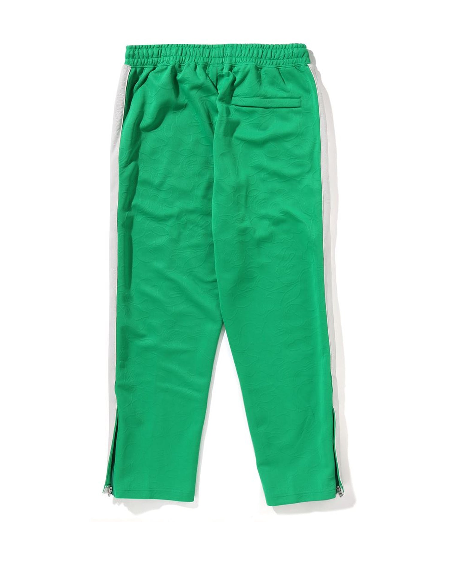 APE BAPE パンツ　長ズボン　緑 A BATHING APE® Line Camo Jacquard Loose Fit Sweatpants