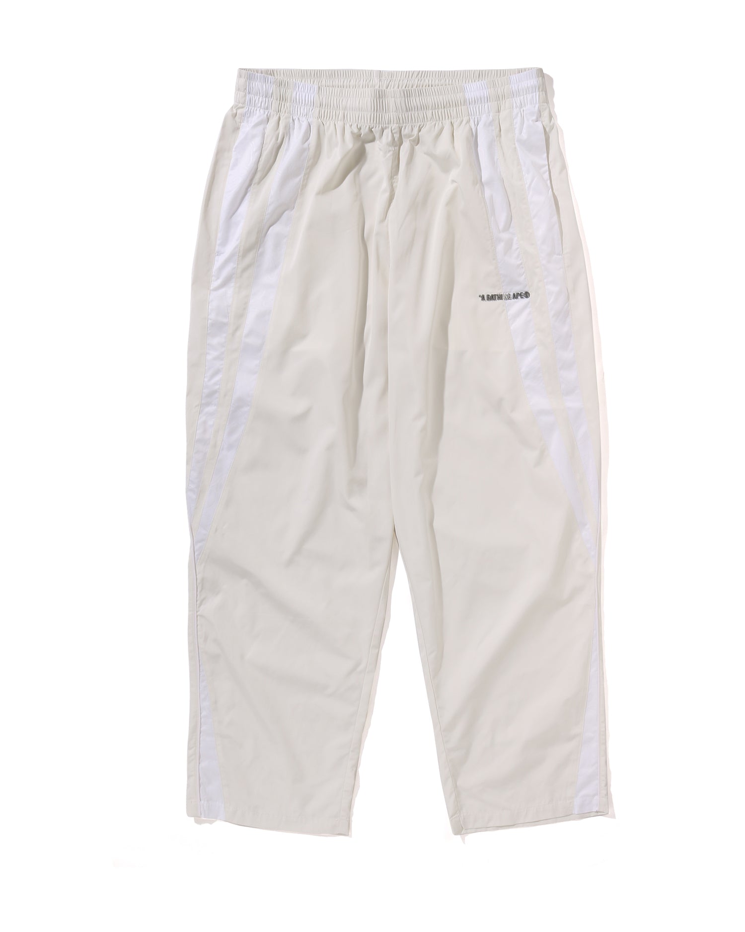 A BATHING APE® Line Camo Metal Logo Relaxed Fit Track Pants | Bape
