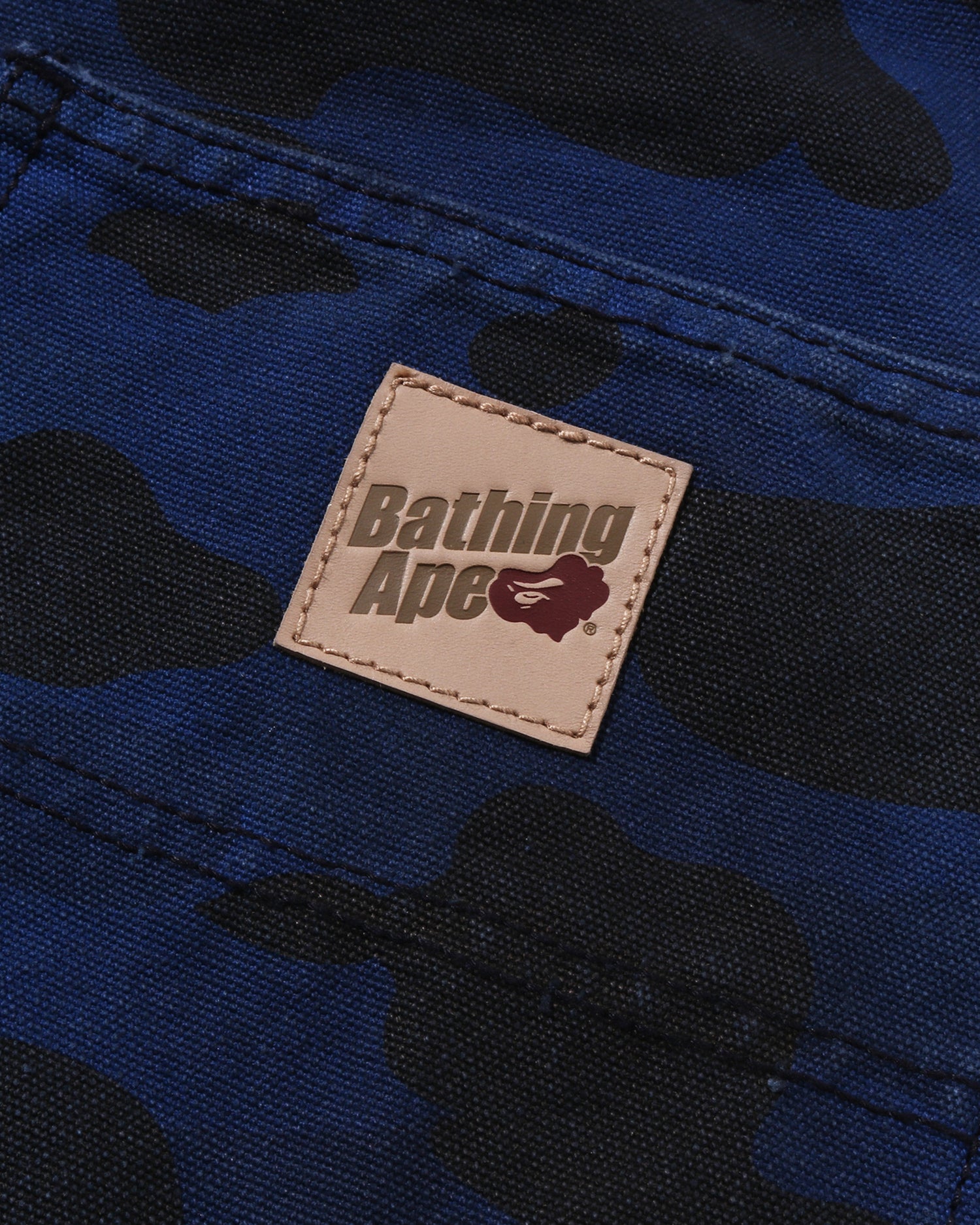 A BATHING APE® Solid 1st Camo Garment Dyed Relaxed Fit Work Pants