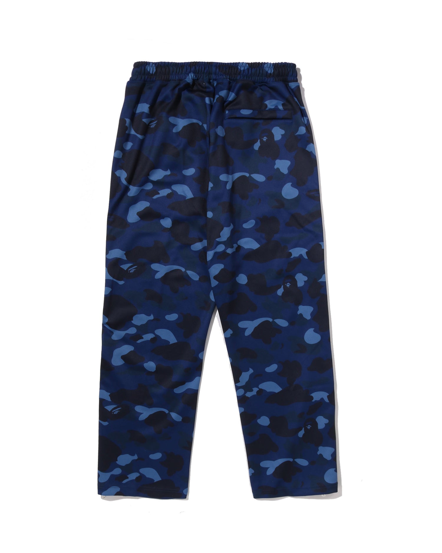 A BATHING APE® Color Camo Metal Logo Relaxed Fit Track Sweat Pants