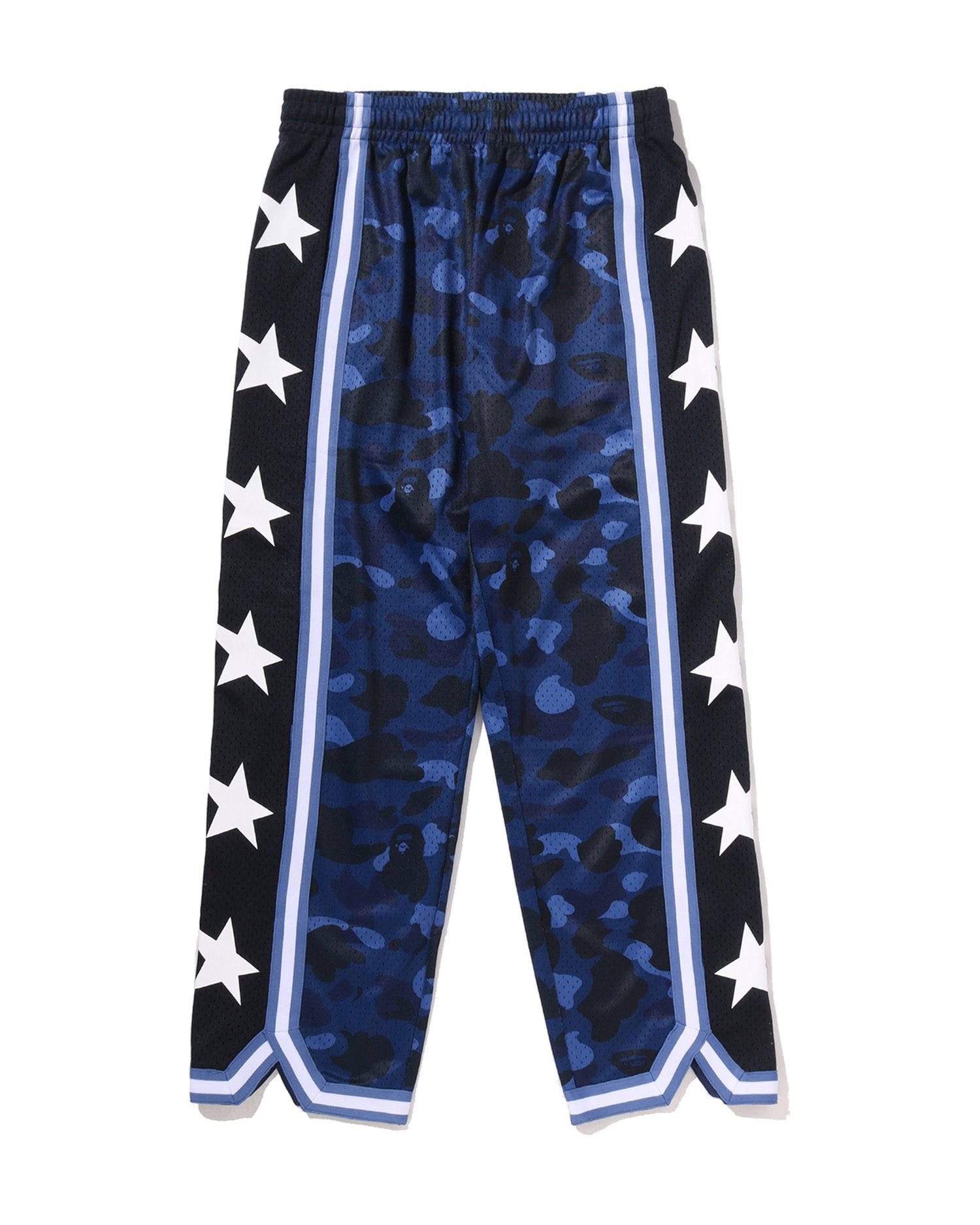 A BATHING APE® Color Camo Mesh High Split Snap Button Relaxed Fit