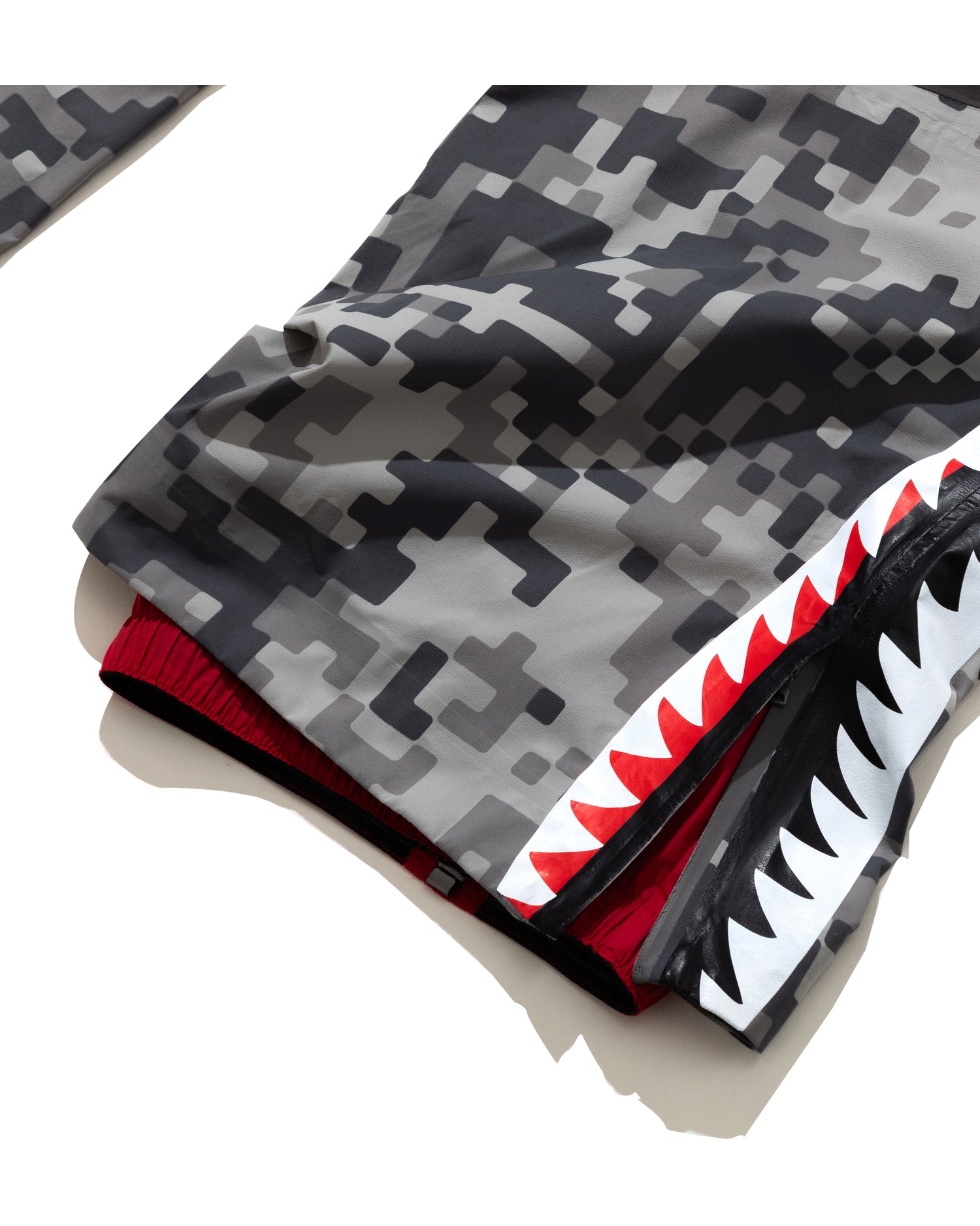 A BATHING APE® BAPE By Kazuki Kuraishi Pixelate Camo Shark 3 Layer