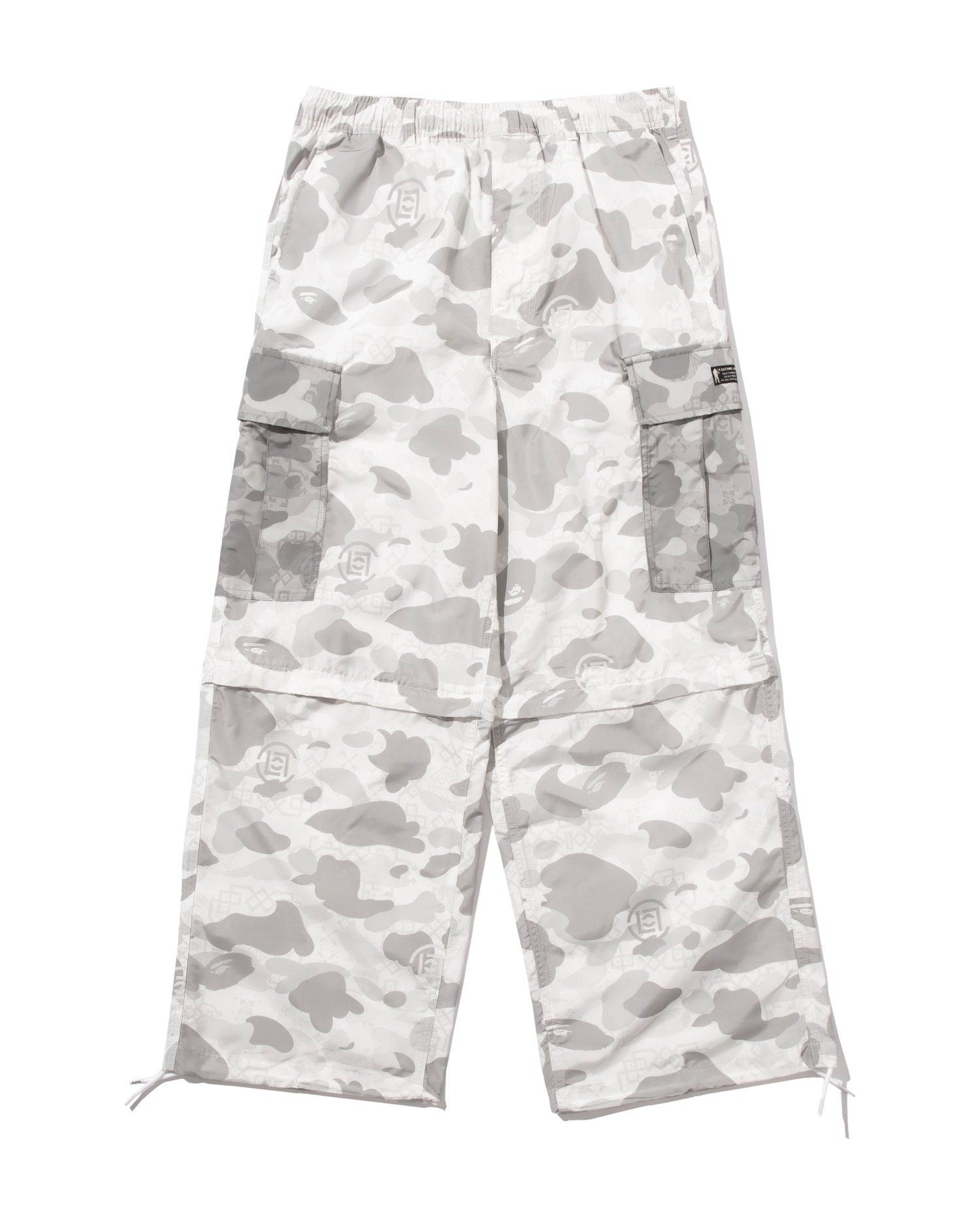 A BATHING APE® BAPE X Clot Camo Detachable Relaxed Fit Cargo Pants