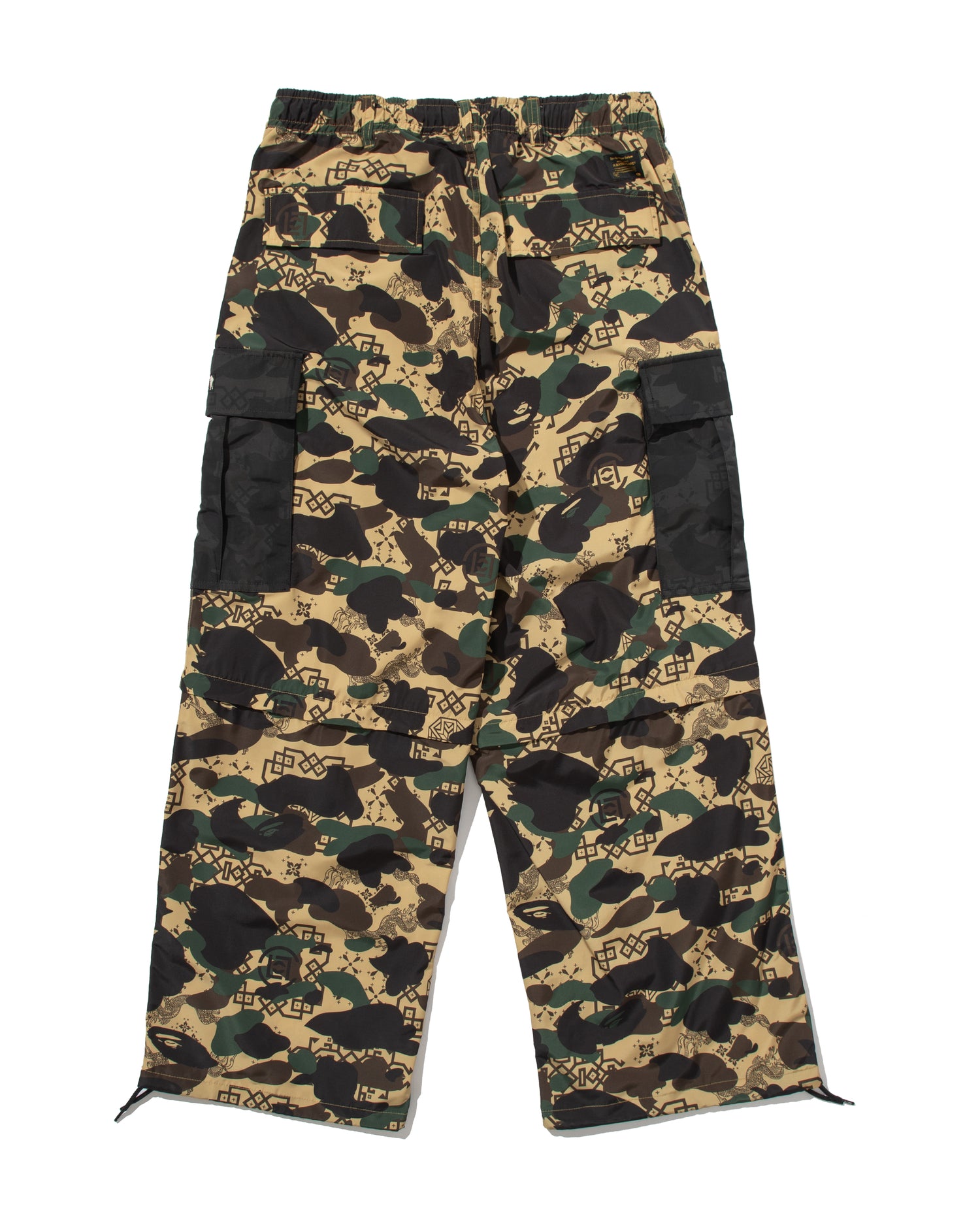 A BATHING APE® BAPE X Clot Camo Detachable Relaxed Fit Cargo Pants A BATHING APE® BAPE X Clot Camo Detachable Relaxed Fit Cargo Pants