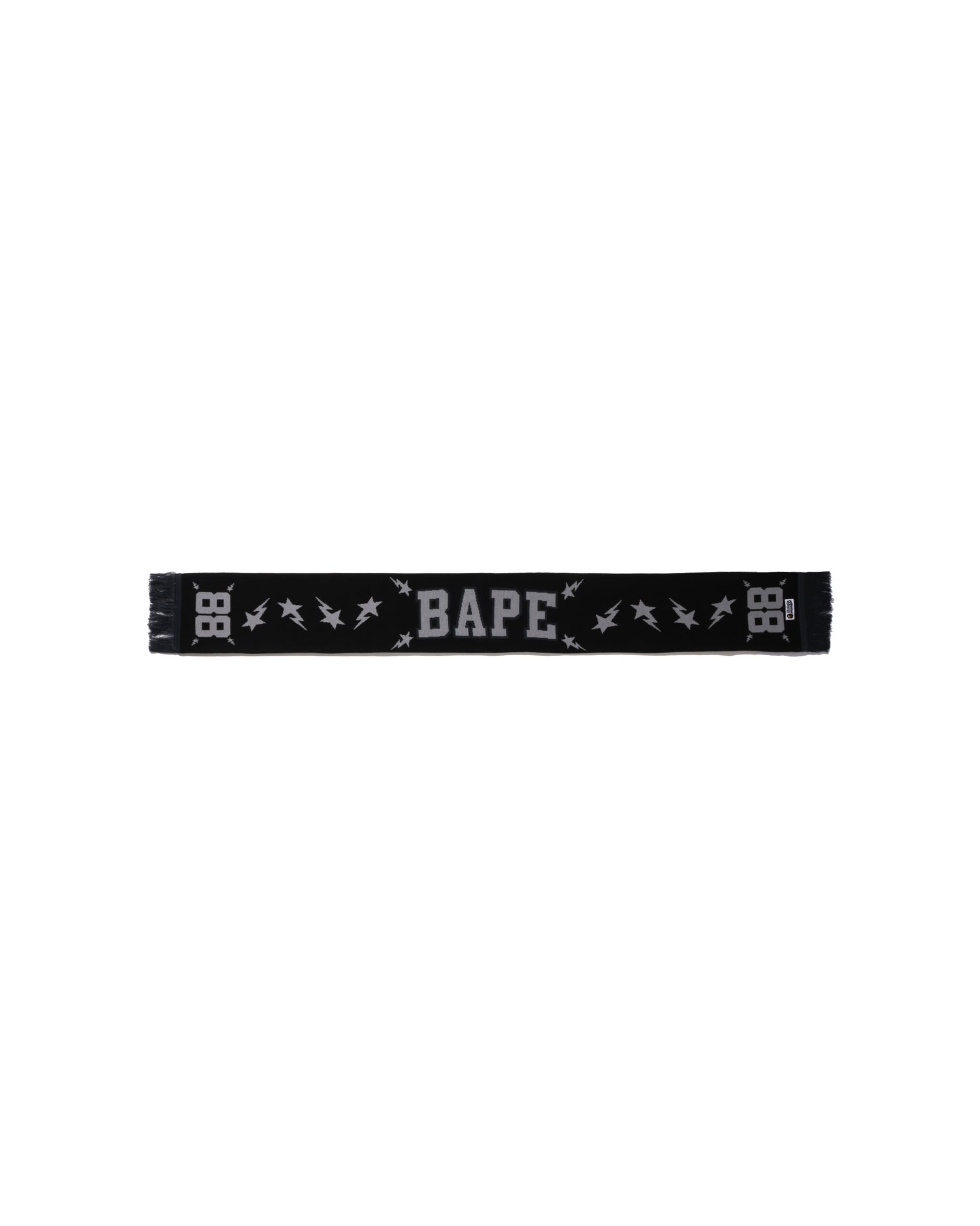 A BATHING APE® BAPE Logo Jacquard Scarf | Bape official website