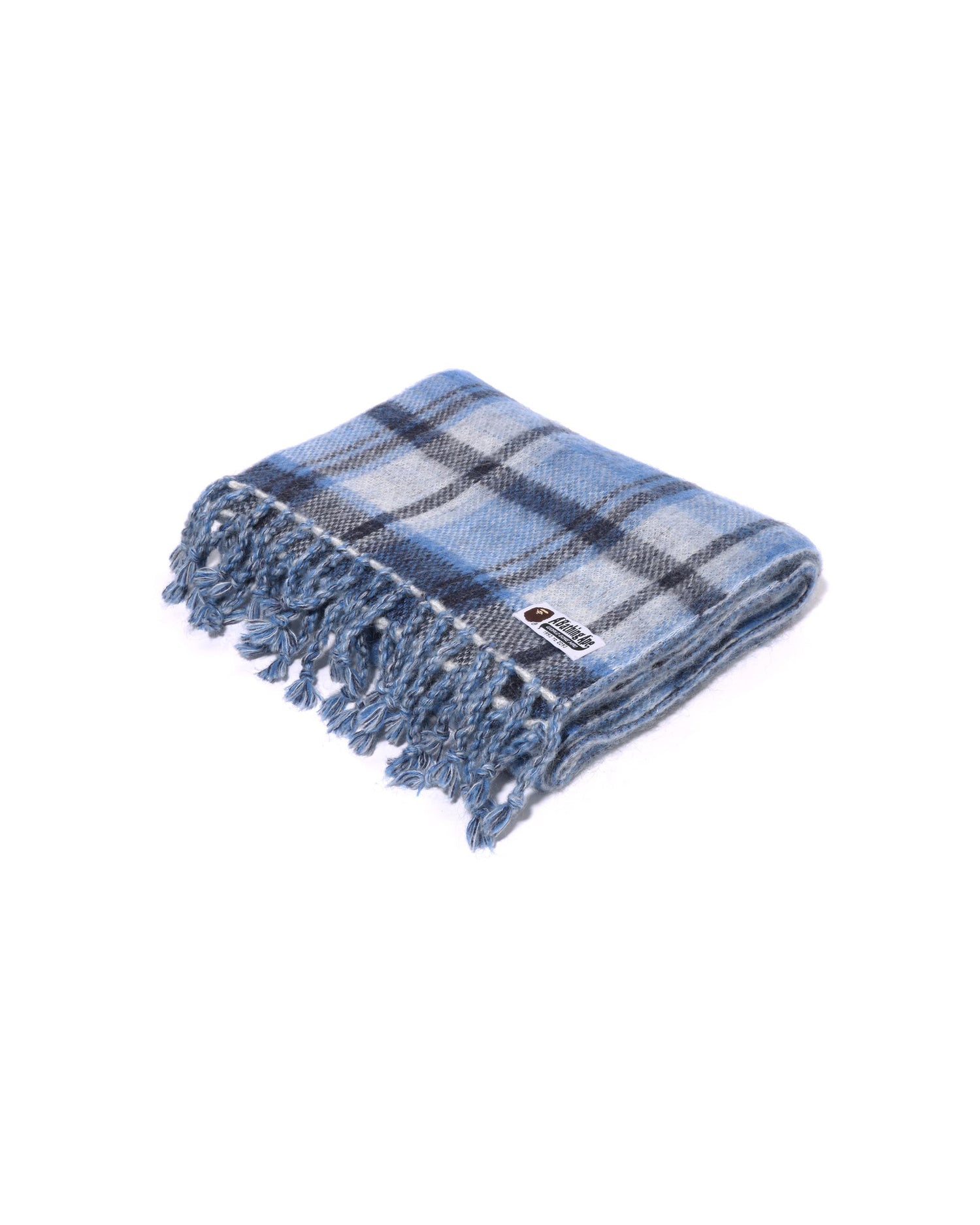A BATHING APE ☆IBAPY CHECKERED SCARF 要在庫確認 A BATHING APE® BAPE Check Mohair Scarf | Bape official
