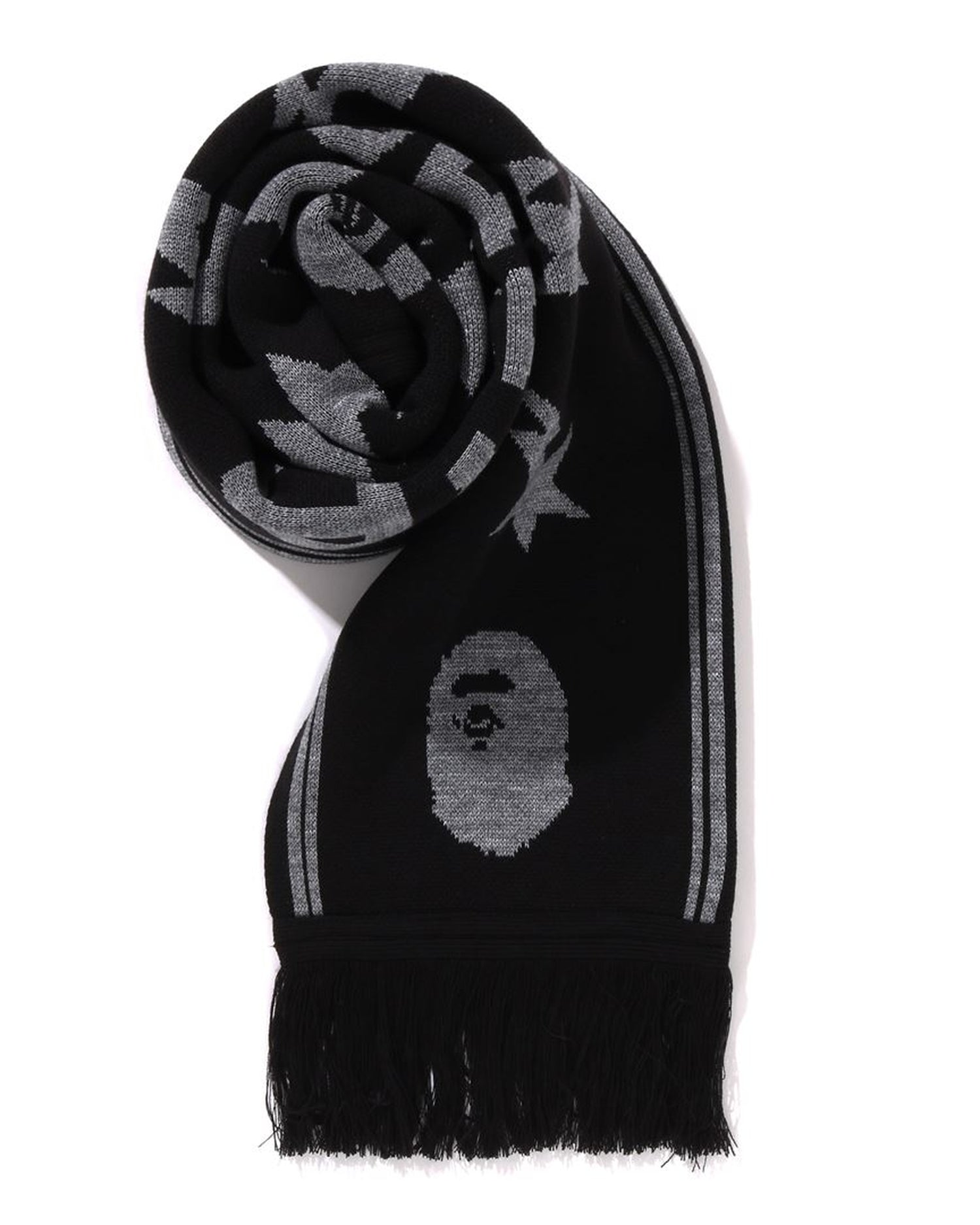 A BATHING APE BAPE Scarf Muffler Wool Cashmere Scarf Neckwear Multicolor Scarf Luxury Scarf Cozy Scarf online Authentic Scarf Accessories Scarf