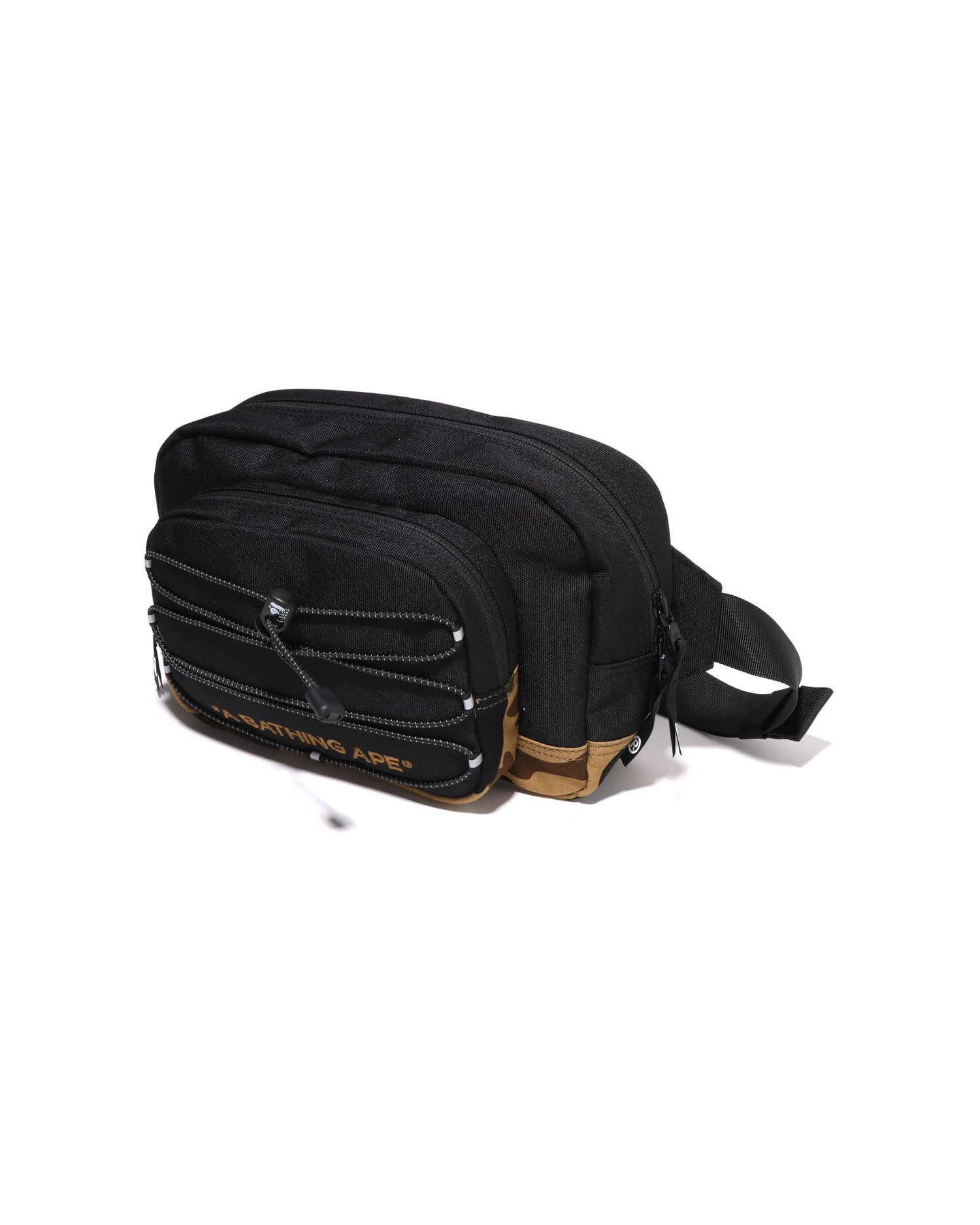 Bathing Ape Fanny selling Pack with 4-Zipper Pockets