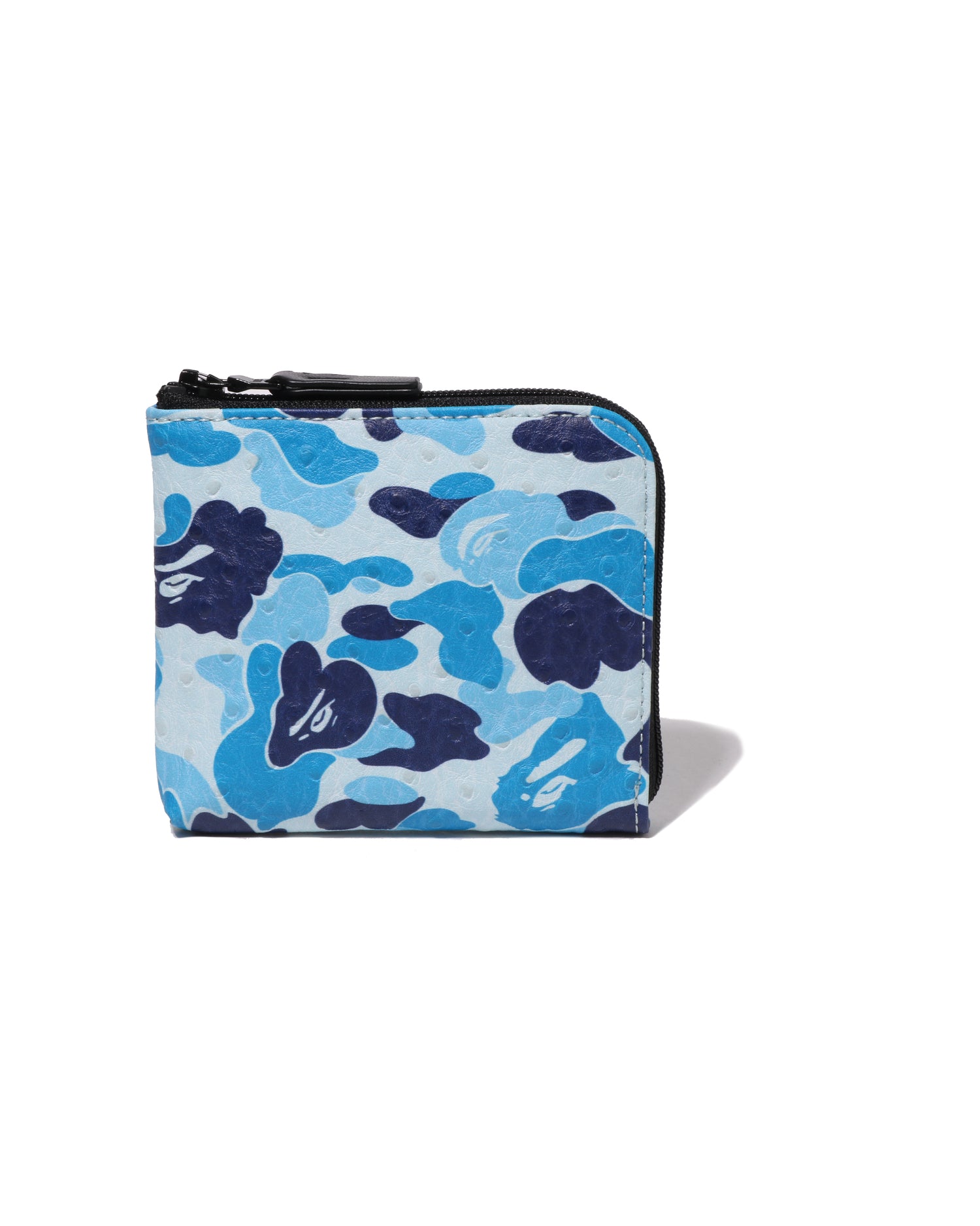 A BATHING APE® Abc Camo Mini Zipped Wallet | Bape official