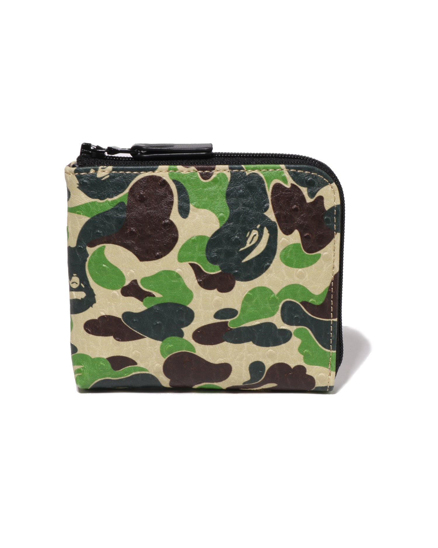 A BATHING APE ABC CAMO MINI WALLET M財布 A BATHING APE® Abc Camo Mini Zipped Wallet | Bape official