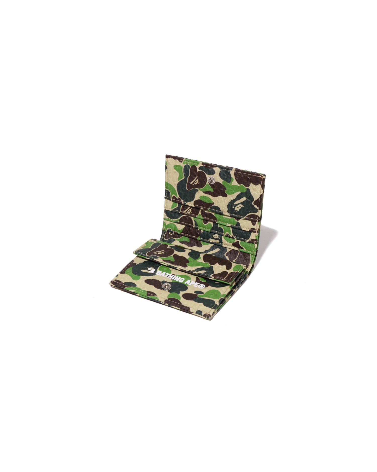 A BATHING APE ABC CAMO MINI WALLET M財布 A BATHING APE® Abc Camo Mini Wallet | Bape official website
