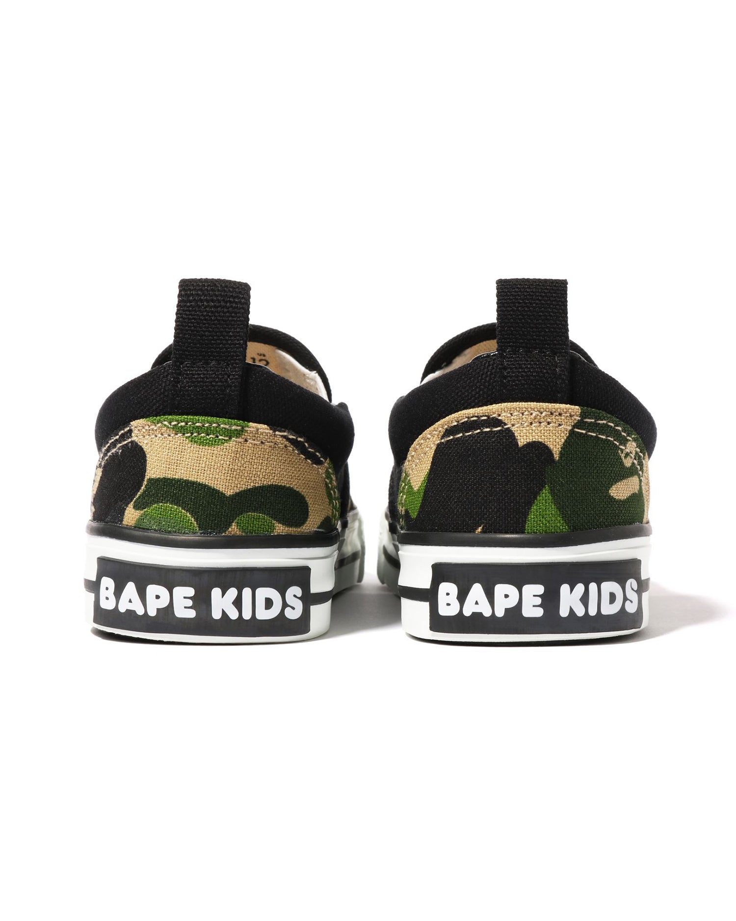 A BATHING APE® ABC Camo Ape Head Patch Slip Ons | Bape