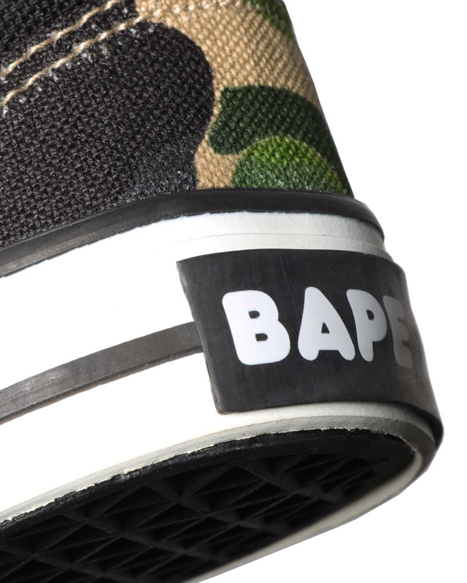 A BATHING APE® ABC Camo Ape Head Patch Slip Ons | Bape