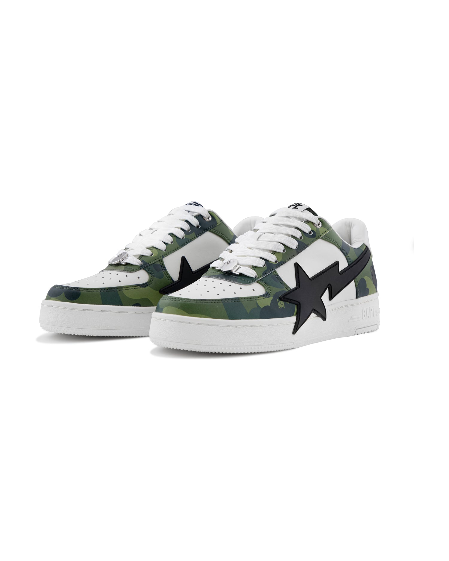 A BATHING APE BAPE STAポロシャツ M A BATHING APE（アベイシングエイプ）の「1ST CAMO SHARK POLO M