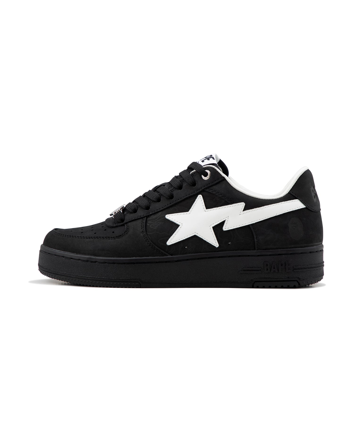 希少☆ベビーマイロ☆BAPE BAPESTA スウェットスタジャン ブラック